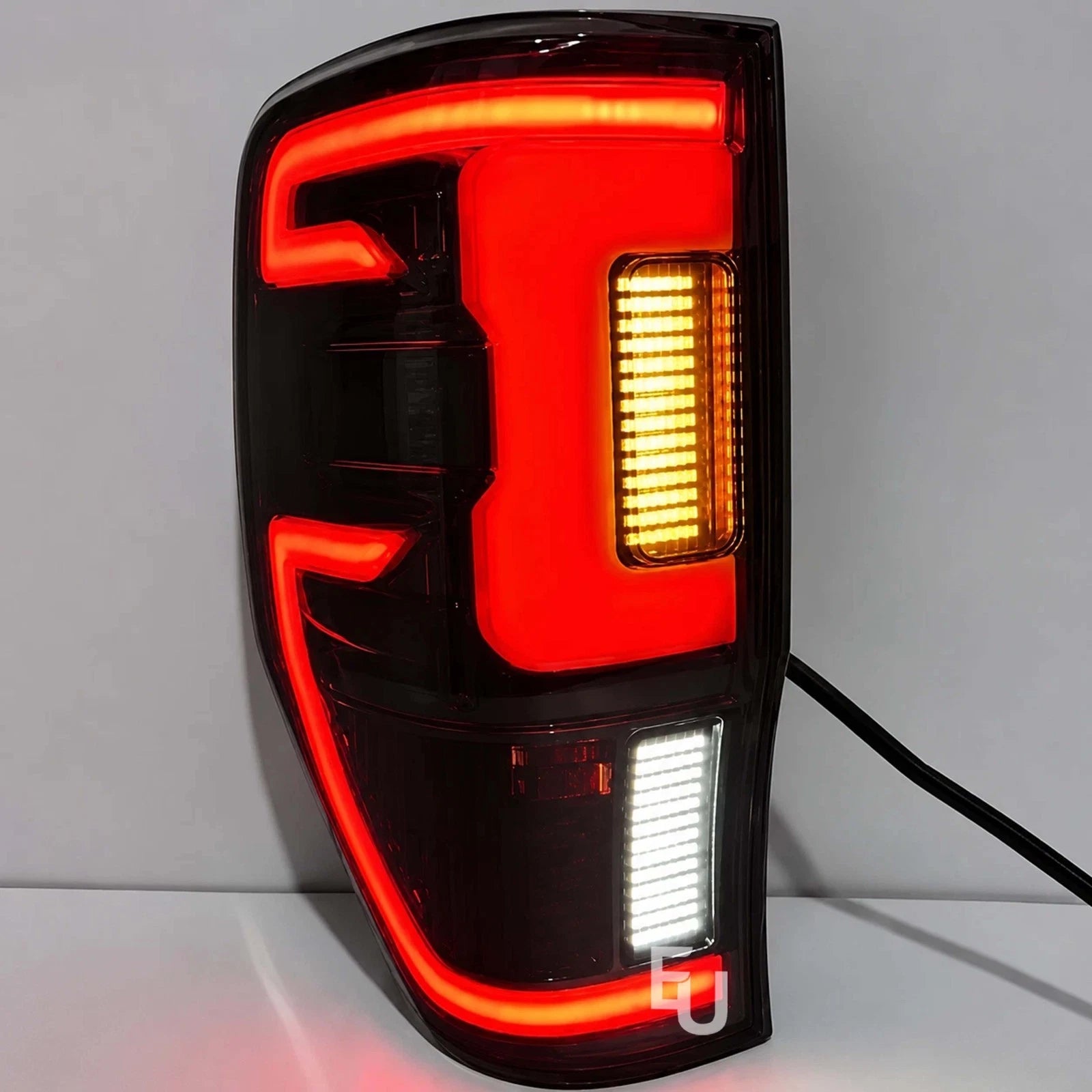 2X LED SMOKED REAR TAIL LIGHT LAMPS FOR FORD RANGER T6 PX1 T7 PX2 T8 PX3 2011-22