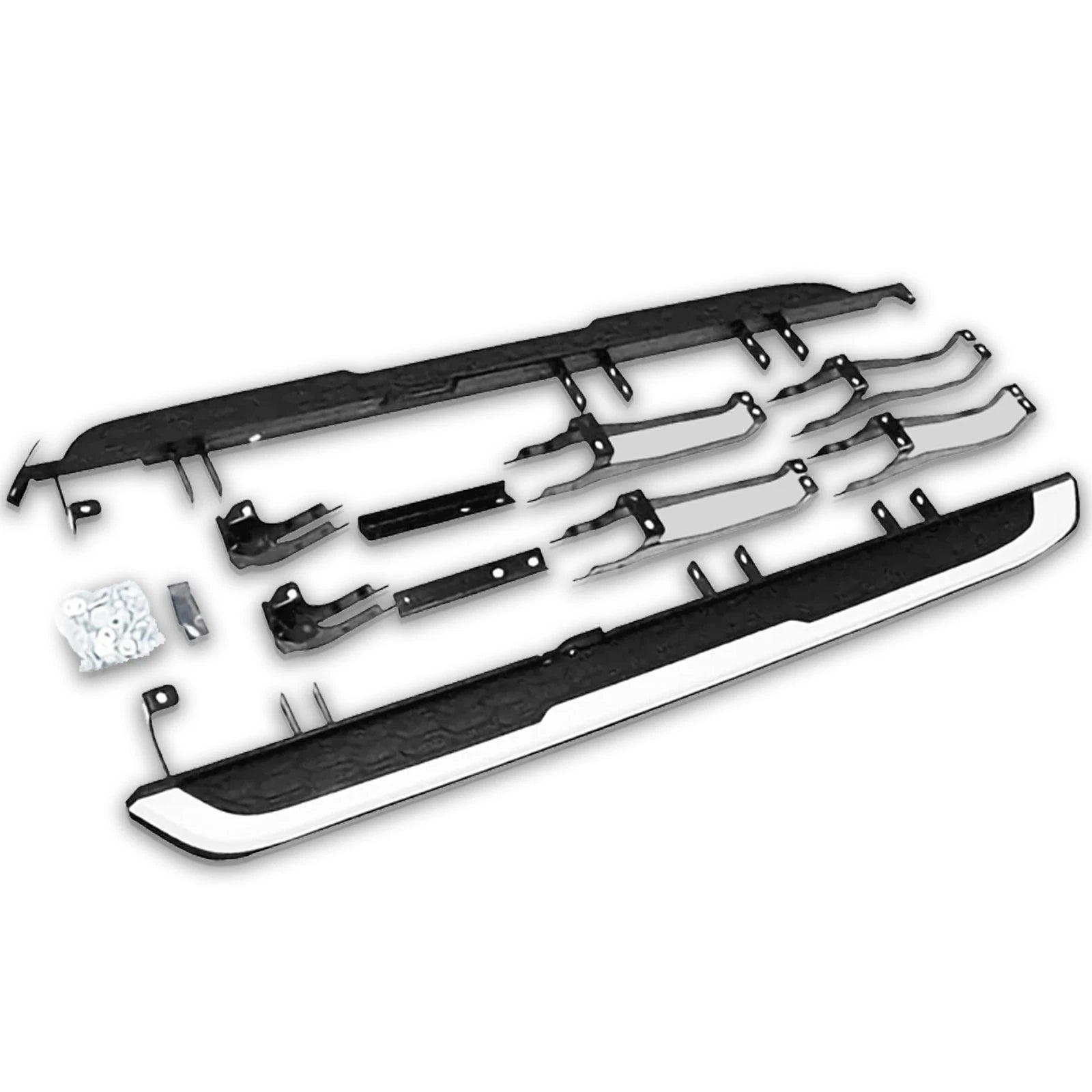 FOR HONDA CR-V CRV MK5 2017 + ALUMINIUM RUNNING BOARDS SIDE STEPS FOOT RAILS