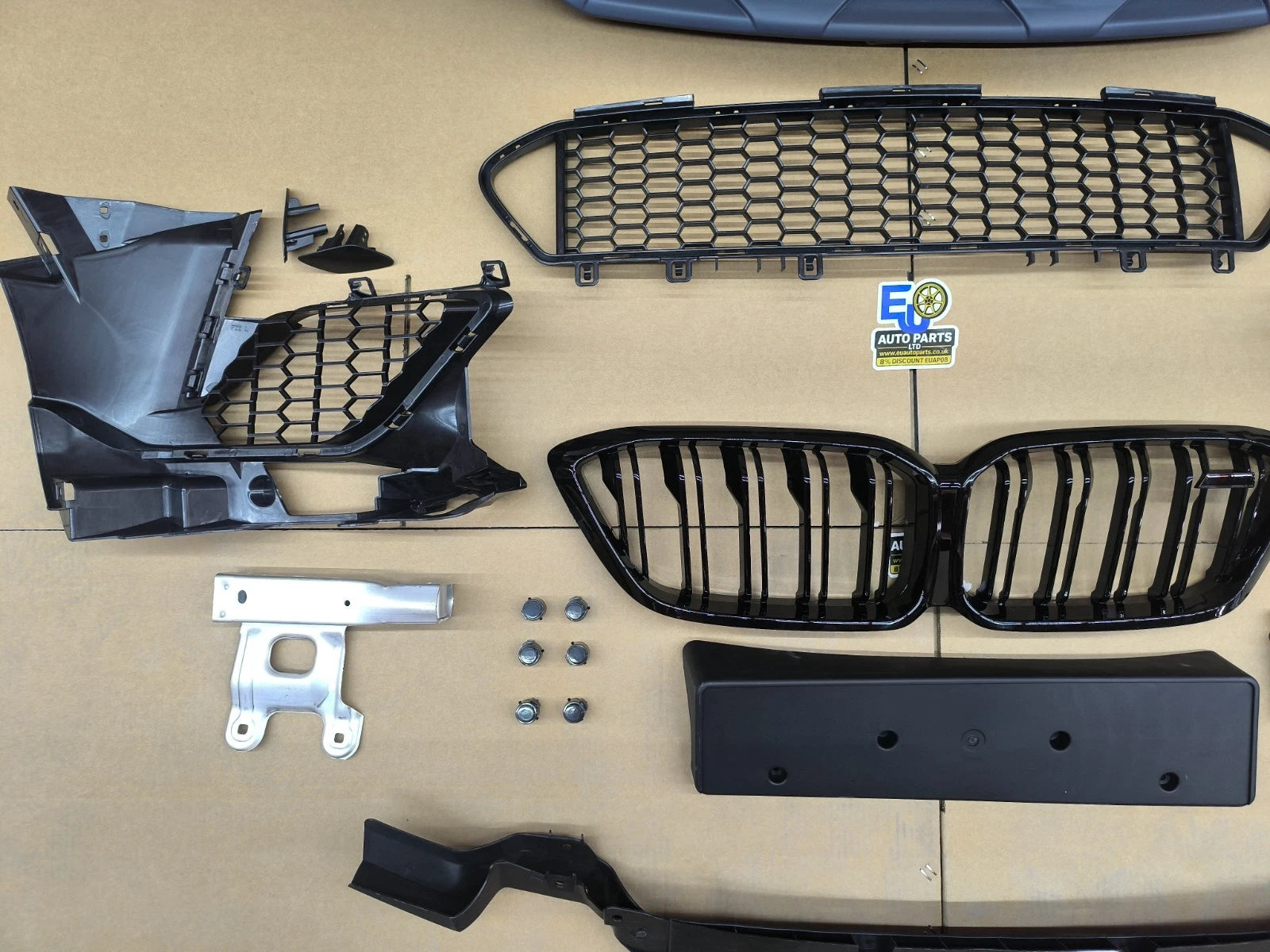 FOR BMW 2 SERIES F22 F23 M2 COMPETITION STYLE FRONT BUMPER WITH FRONT SPLITTER