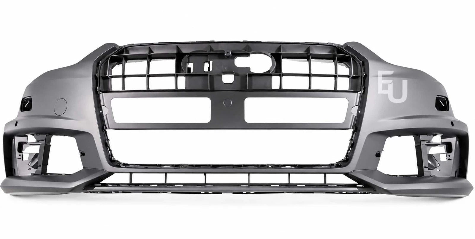 FOR AUDI A6 S6 C7.5 S-LINE 2015-2018 OEM FRONT BUMPER W/ WASHER PDC LOWER GRILLE