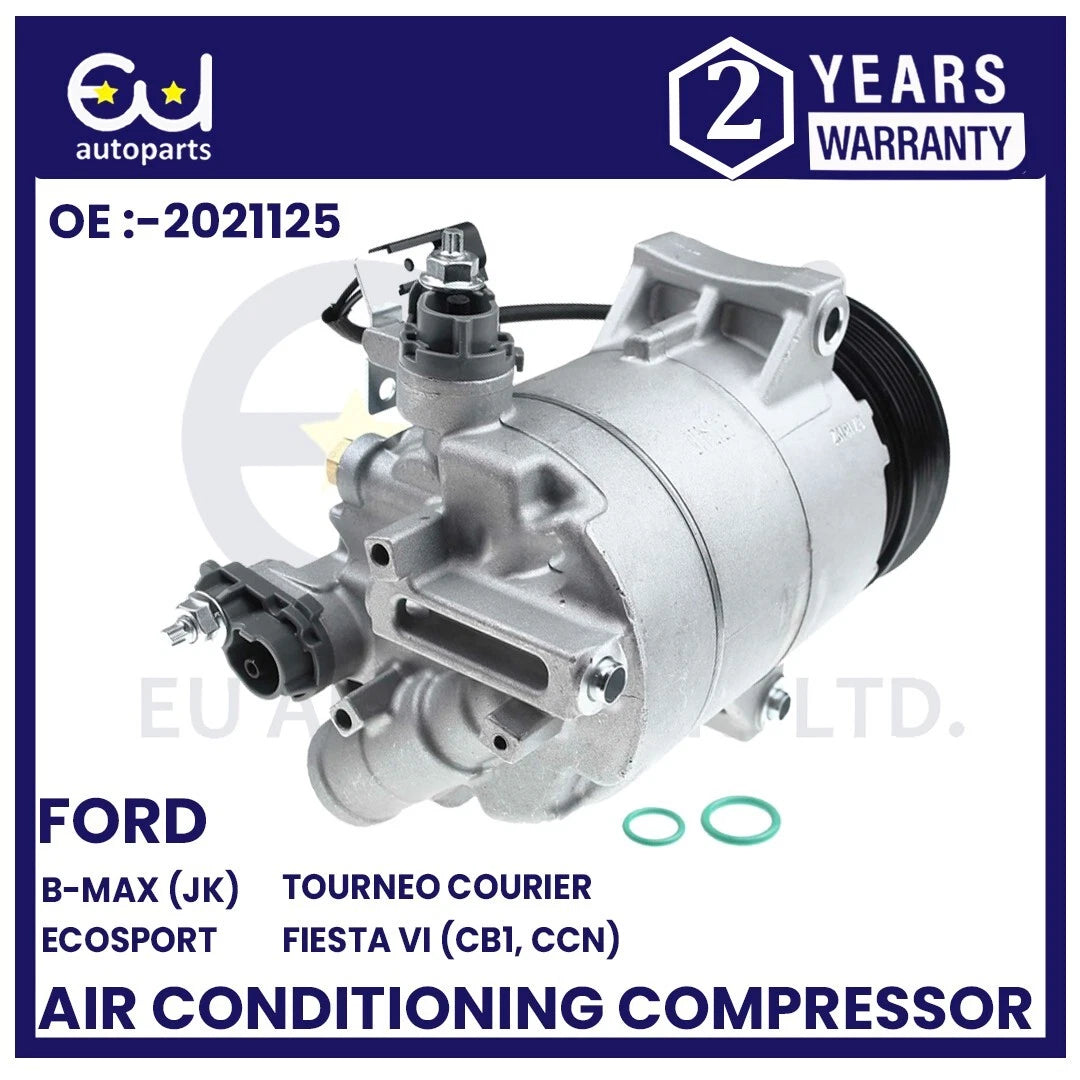 AIR CONDITIONING AC COMPRESSOR FOR FORD B-MAX FIESTA TRANSIT COURIER 1.0 ECOBOST
