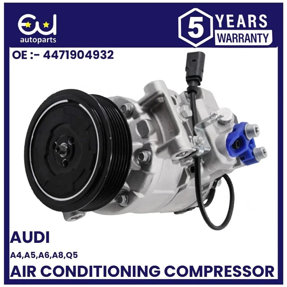 AIR CON AC COMPRESSOR PUMP FOR AUDI A4 B8 8K A5 8T A6 C5 A8 Q5 8RB DCP02014