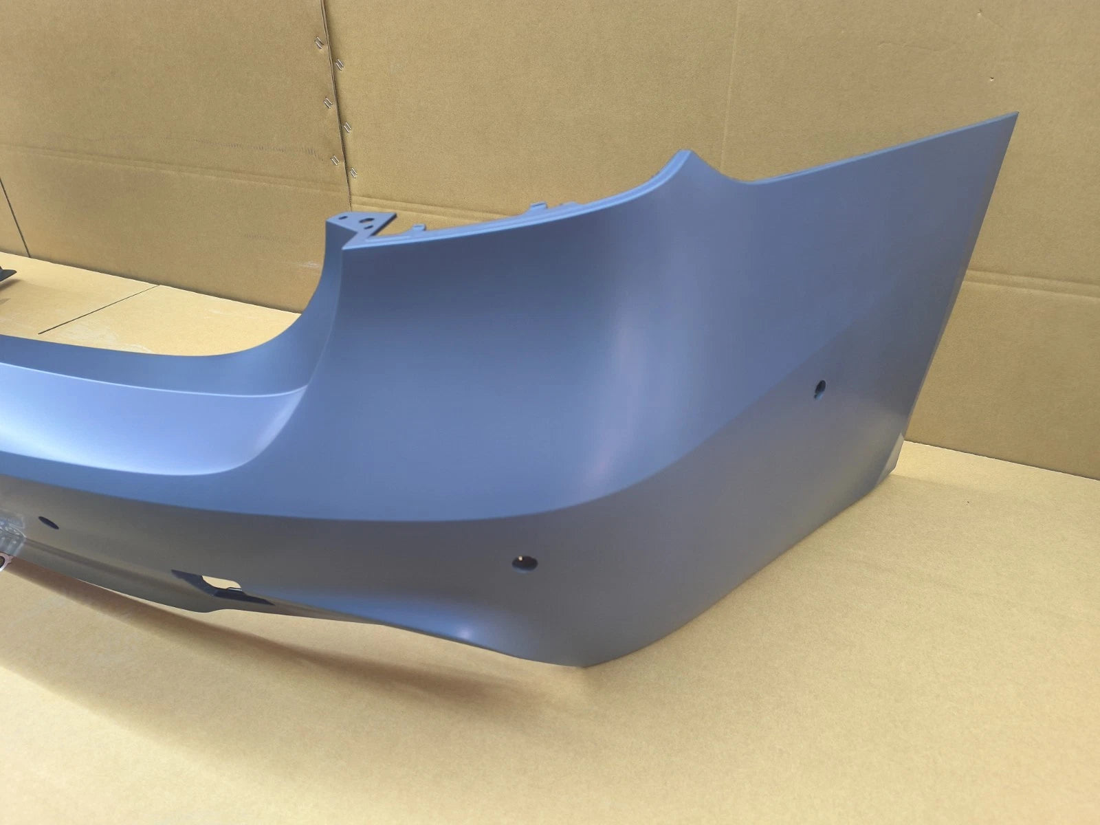 FOR BMW 3 SERIES F30 REAR BUMPER PRIMED M SPORT WITH PARKING SENSOR HOLES 11-19