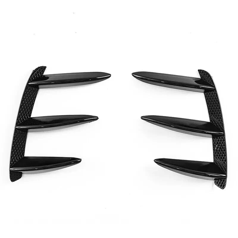 FOR MERCEDES BENZ A CLASS W176 A200 A250 A45 REAR BUMPER SPLITTER CANARD TRIM