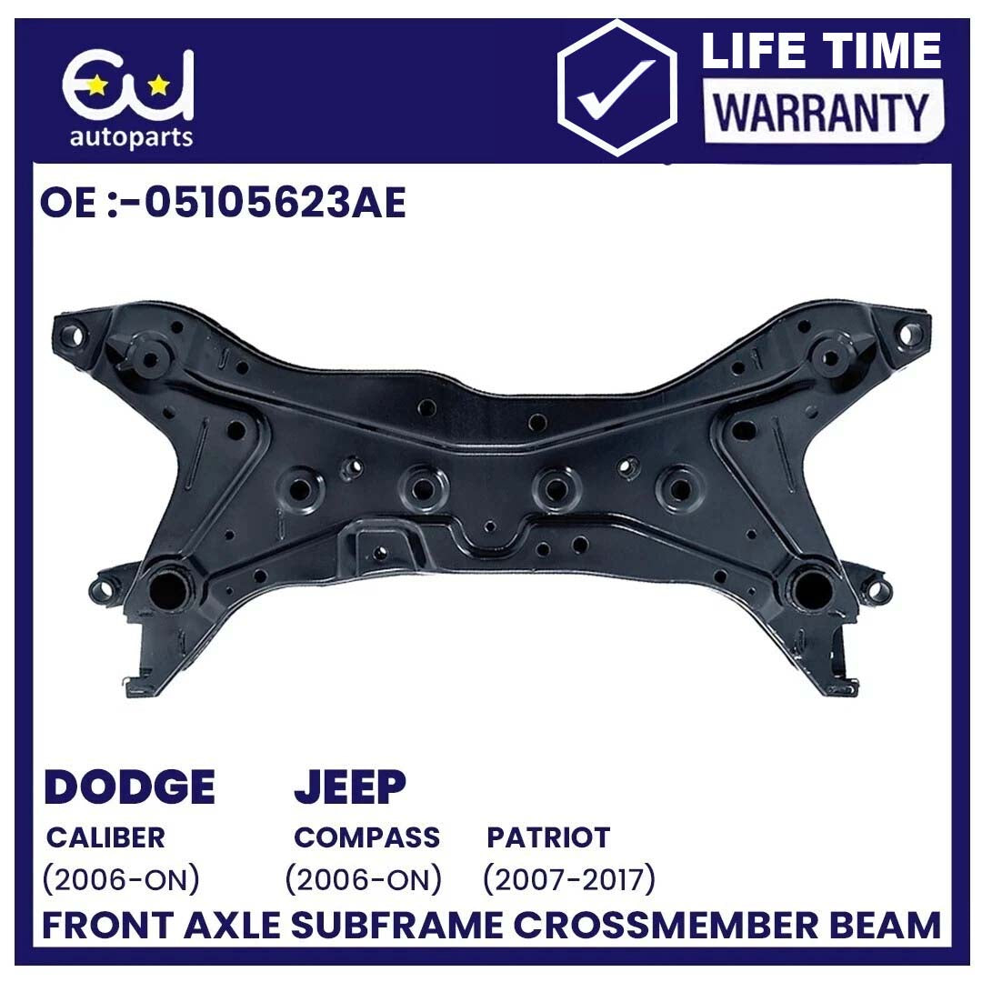 FRONT AXLE SUBFRAME CROSSMEMBER FOR JEEP PATRIOT 07-17 COMPASS 06-17 CALIBER 06-