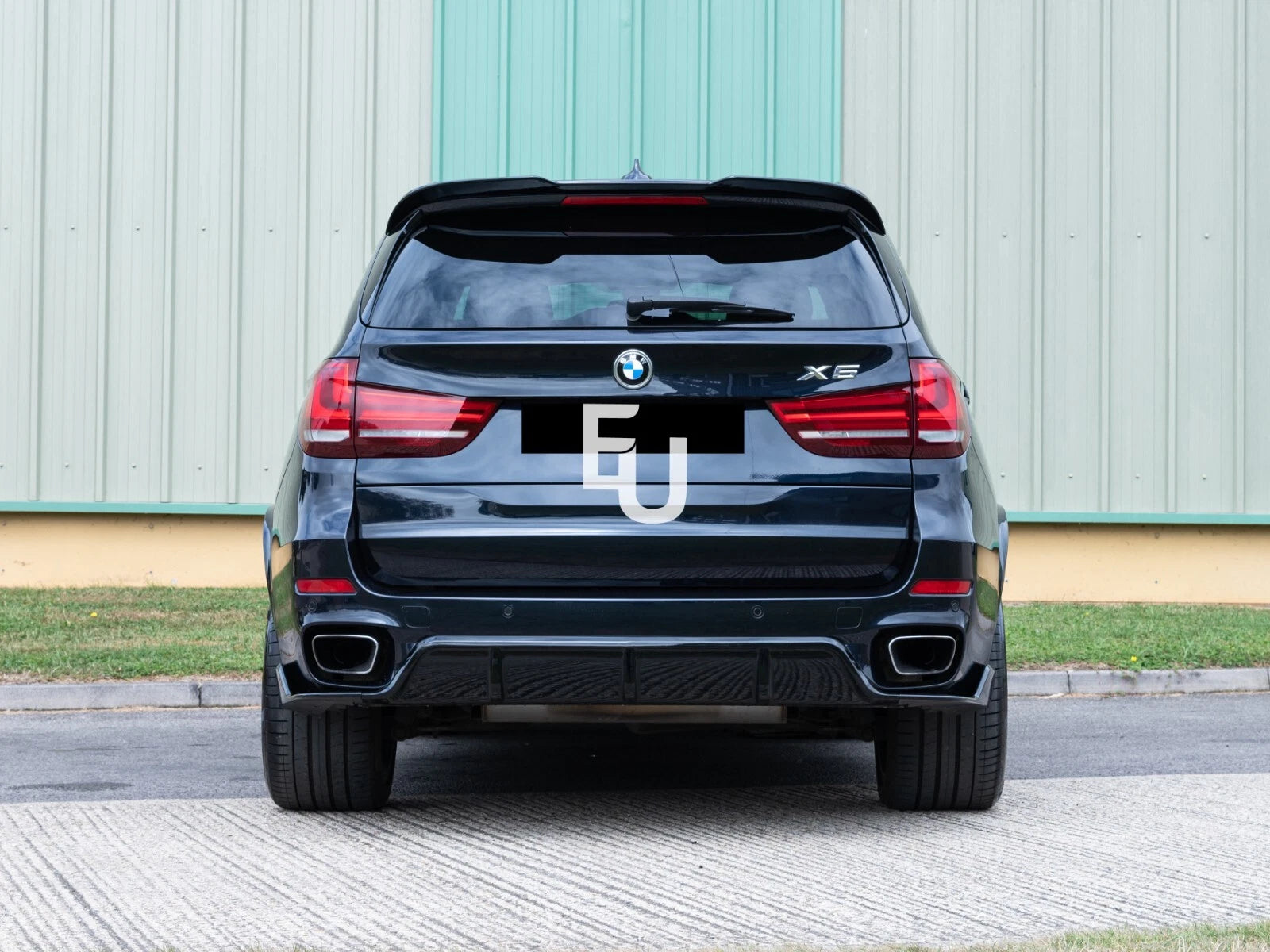 FOR BMW X5 F15 M SPORT KNIGHT AERO KIT REAR DIFFUSER LIP SPLITTER VALANCE GLOSS