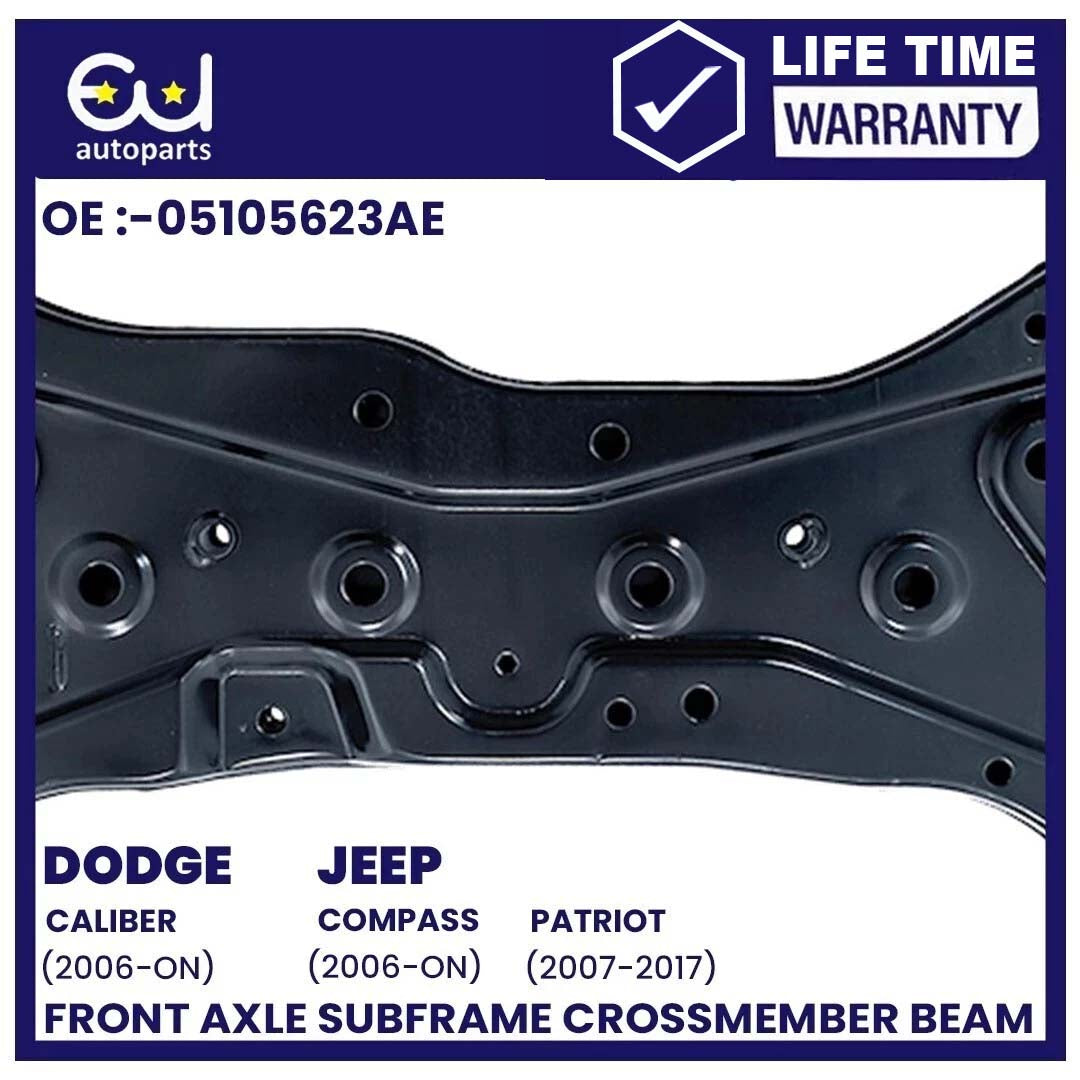 FRONT AXLE SUBFRAME CROSSMEMBER FOR JEEP PATRIOT 07-17 COMPASS 06-17 CALIBER 06-