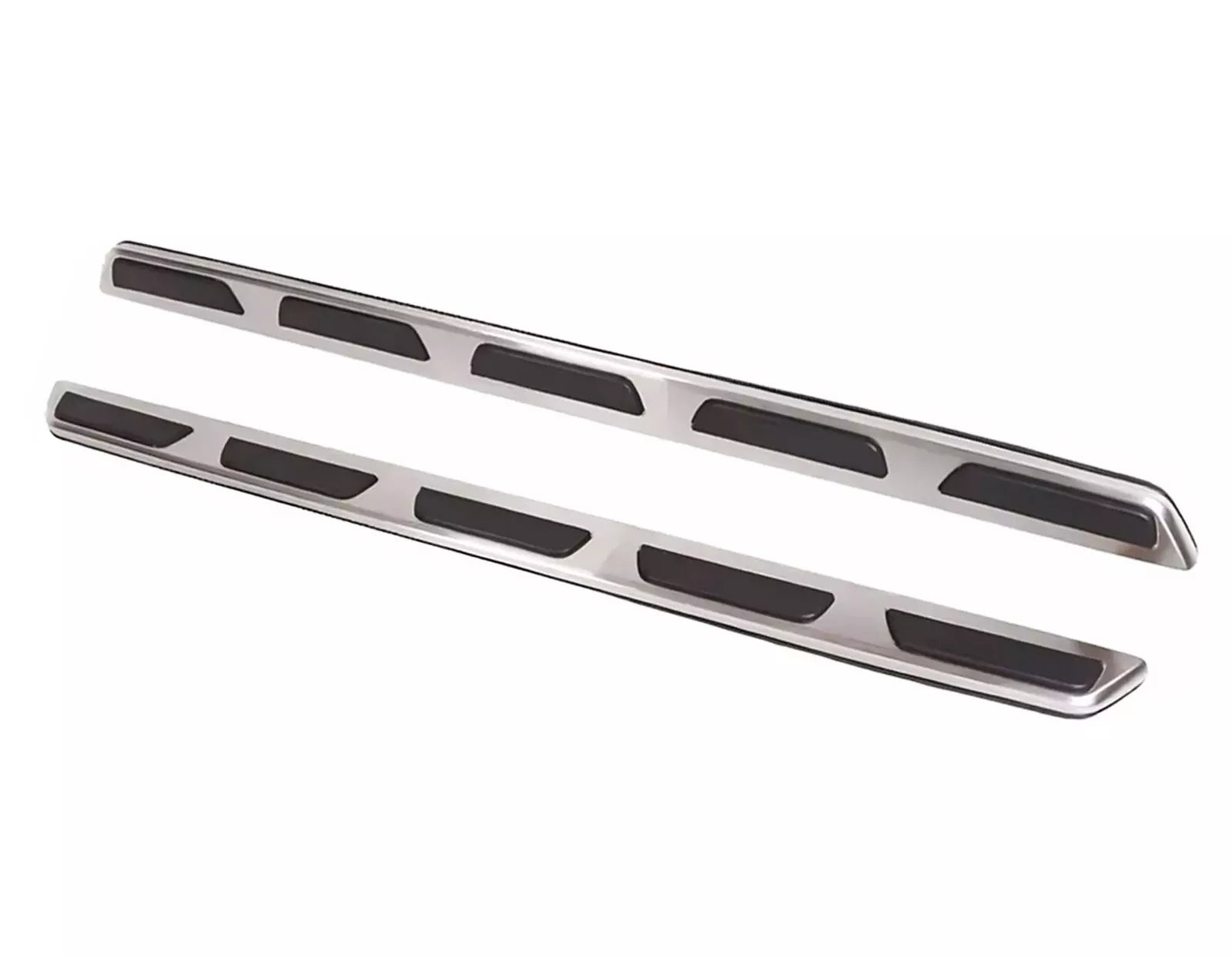 FOR AUDI Q7 SIDE STEPS RUNNING BOARDS BARS GUARD 2006-2015 4L 100% BRUSHED STEEL