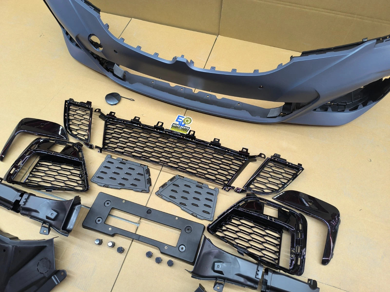 FRONT BUMPER BODY KIT M SPORT STYLE KIT PRIMED FOR BMW 3 SERIES G20 G21 PRE-LCI