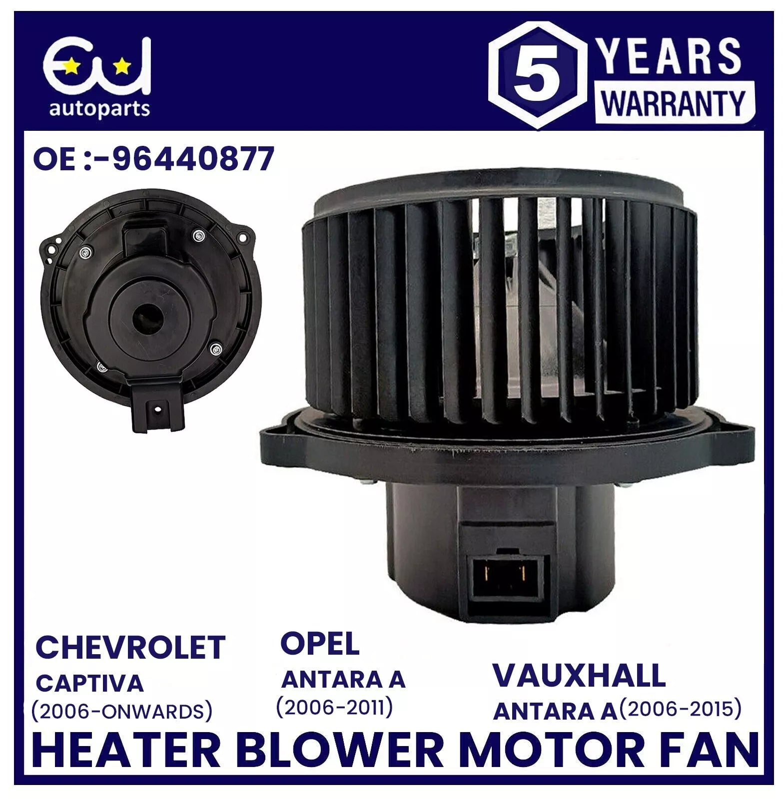 HEATER BLOWER MOTOR FAN FOR OPEL VAUXHALL ANTARA A L07 CHEVROLET CAPTIVA RHD