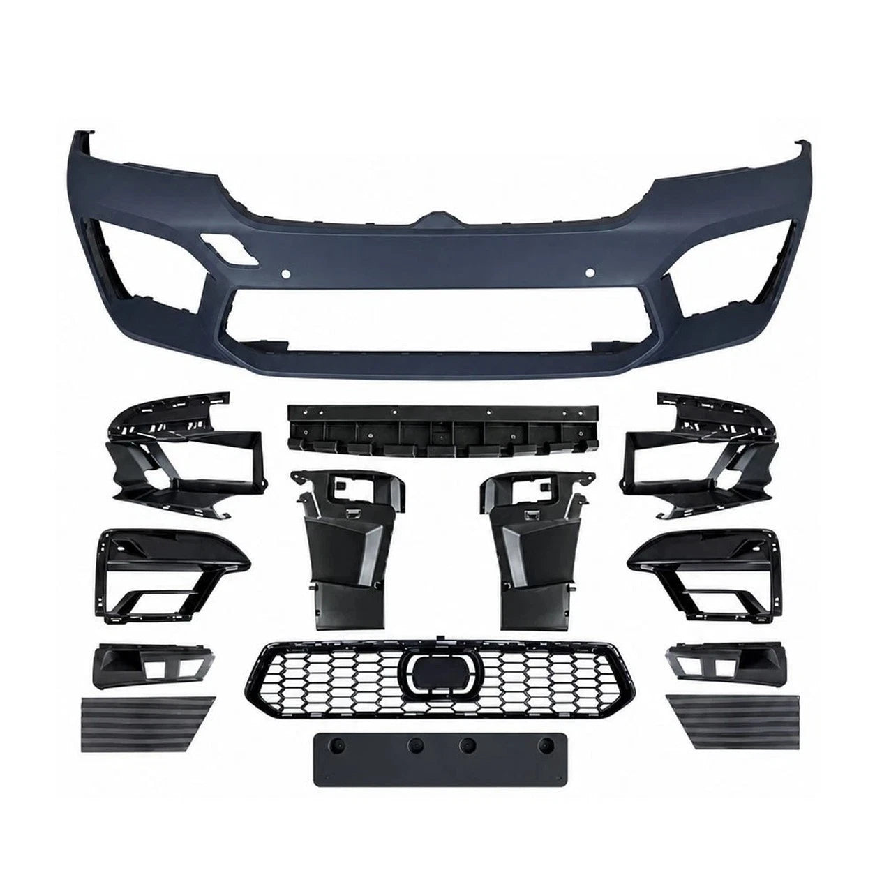 FOR BMW 5 SERIES G30 G31 LCI 2020+ F90 M5 CONVERSION FRONT BUMPER BODYKIT