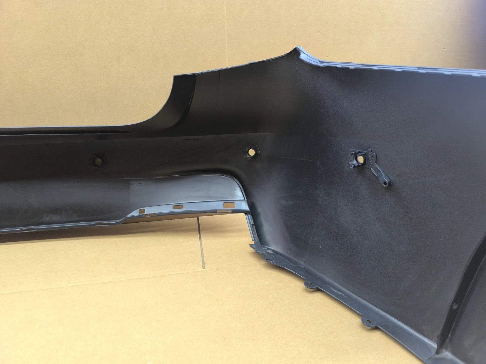 FOR BMW 3 SERIES F30 REAR BUMPER PRIMED M SPORT WITH PARKING SENSOR HOLES 11-19