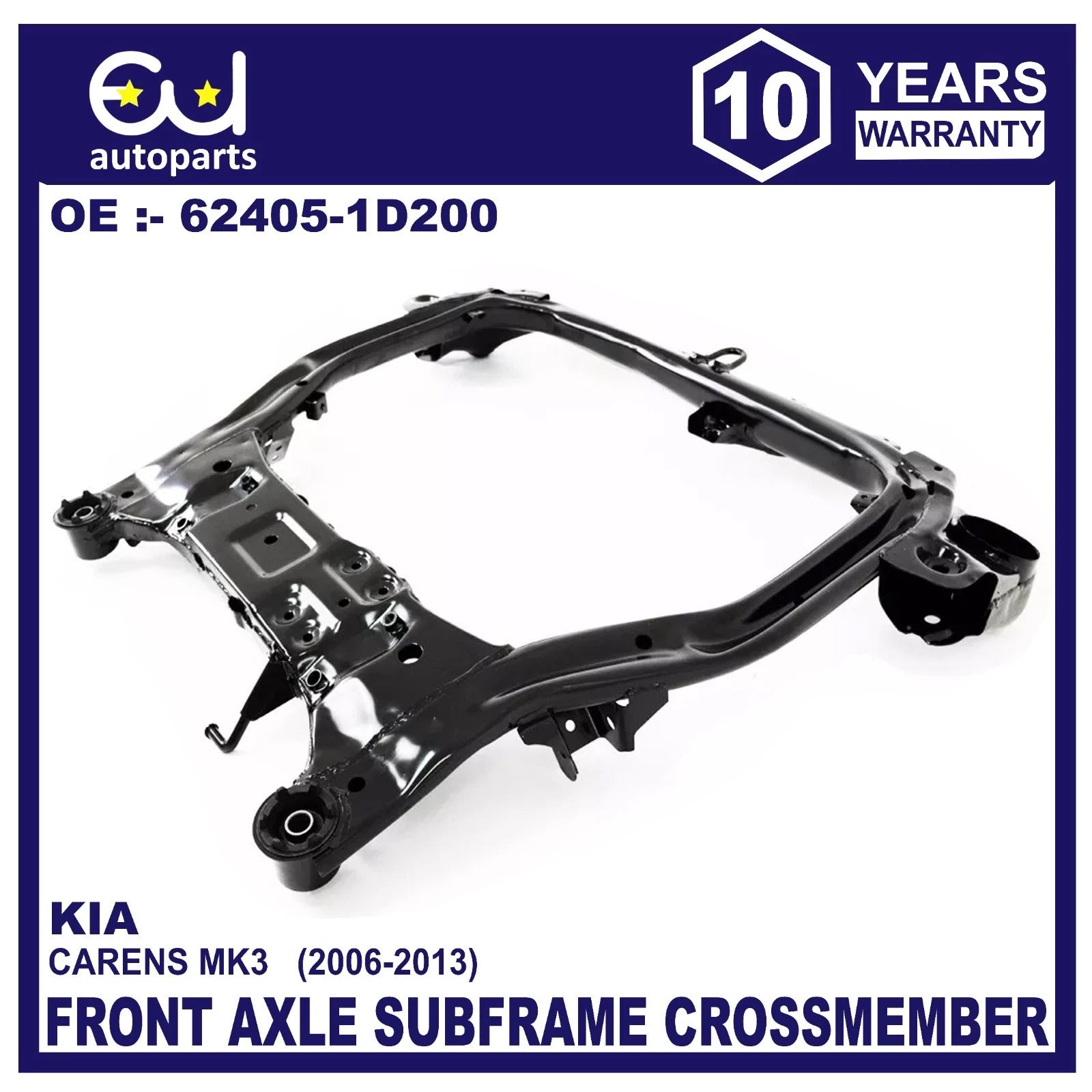 FRONT AXLE SUBFRAME CROSSMEMBER FOR KIA CARENS MK3 06-13 62405-1D200