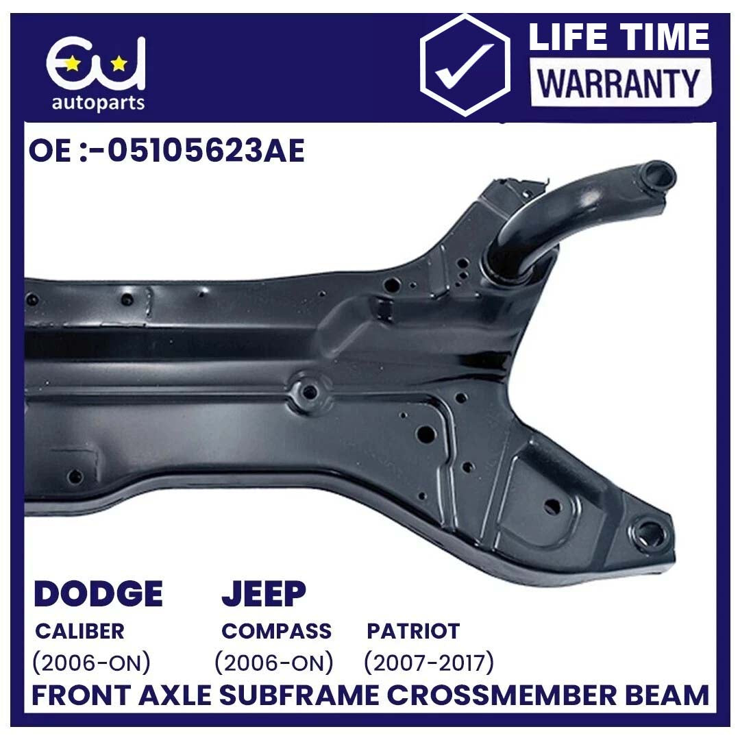 FRONT AXLE SUBFRAME CROSSMEMBER FOR JEEP PATRIOT 07-17 COMPASS 06-17 CALIBER 06-