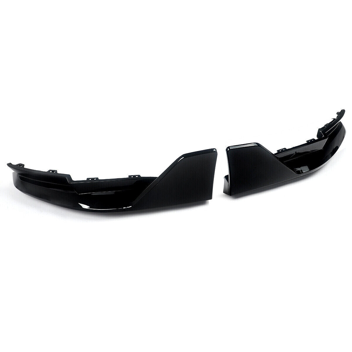FOR BMW G82 G83 M4 G80 M3 REAR BUMPER SIDE DIFFUSER CORNER COVER LIP GLOSS BLACK