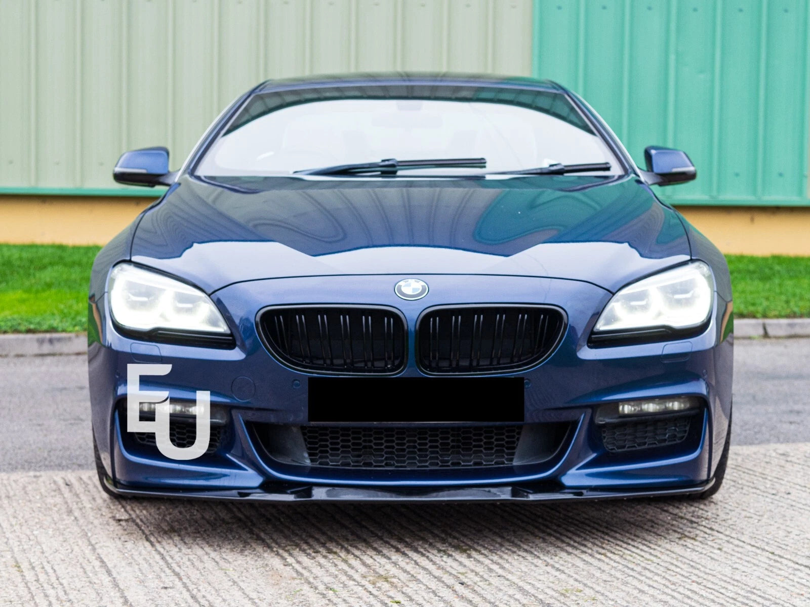 FOR BMW 6 SERIES F06 F12 F13 M SPORT GLOSSY FRONT BUMPER LIP SPLITTER 2012-2018