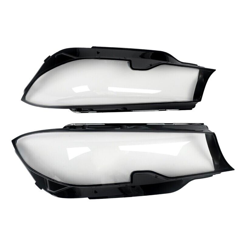 L+R HEADLIGHT LENS COVER SHELL LAMPSHADE FOR BMW G20 G21 3 SERIES 2019-2021