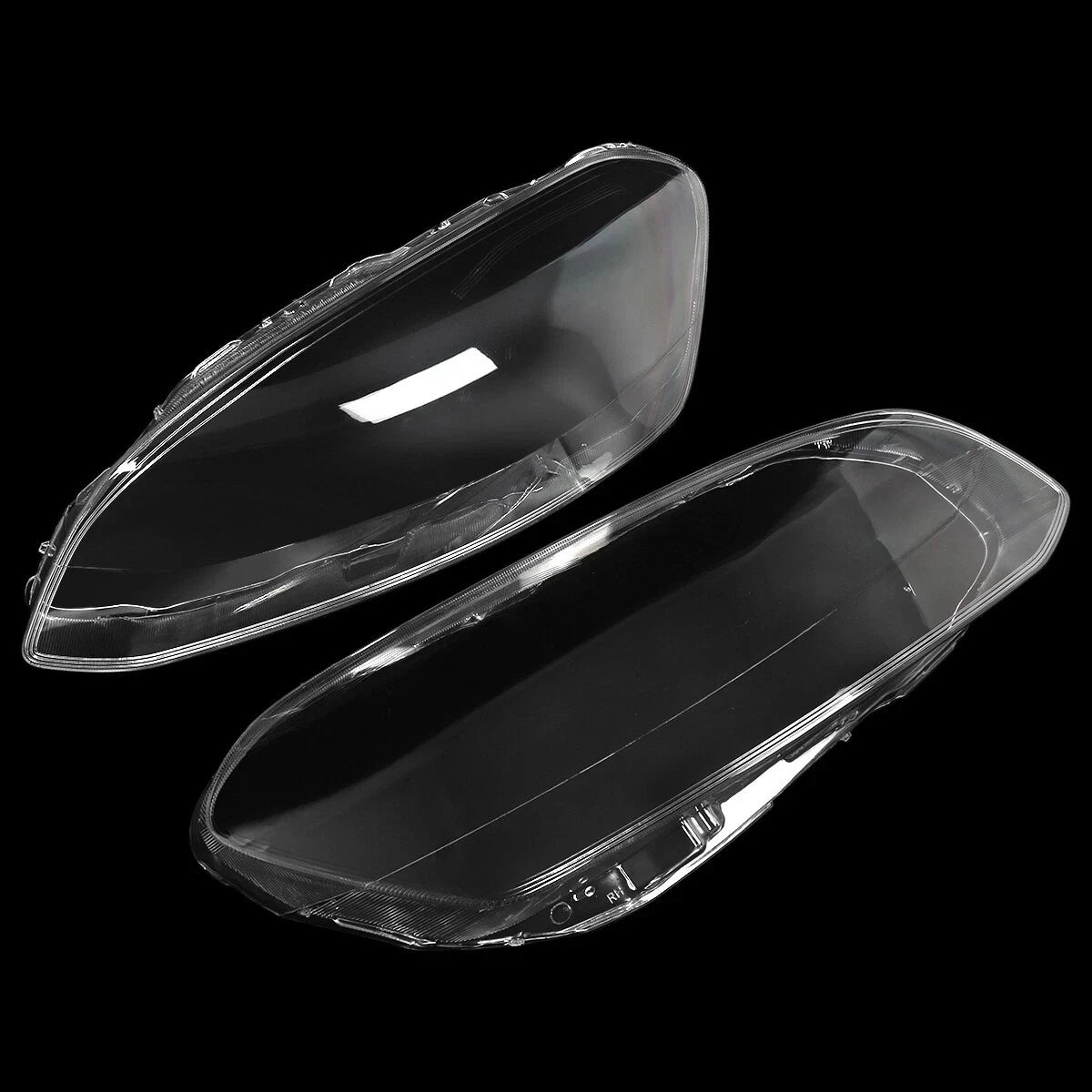 FOR VOLVO XC60 2013-17 LCI FRONT HEADLIGHT LAMP LENS COVER LEFT RIGHT SIDE PAIR