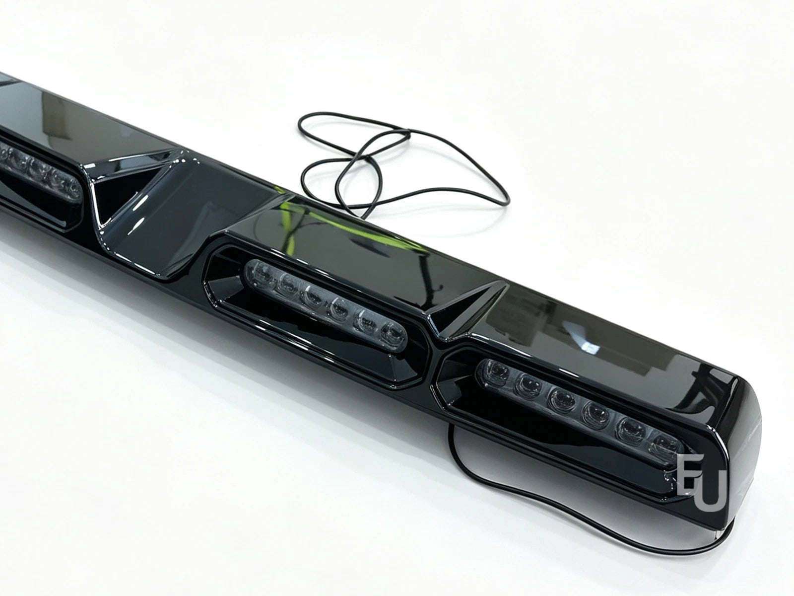 ROOF LIGHT BAR DRL LED LIGHTS GLOSS BLACK FOR TOYOTA HILUX MK8 MK9 2014+