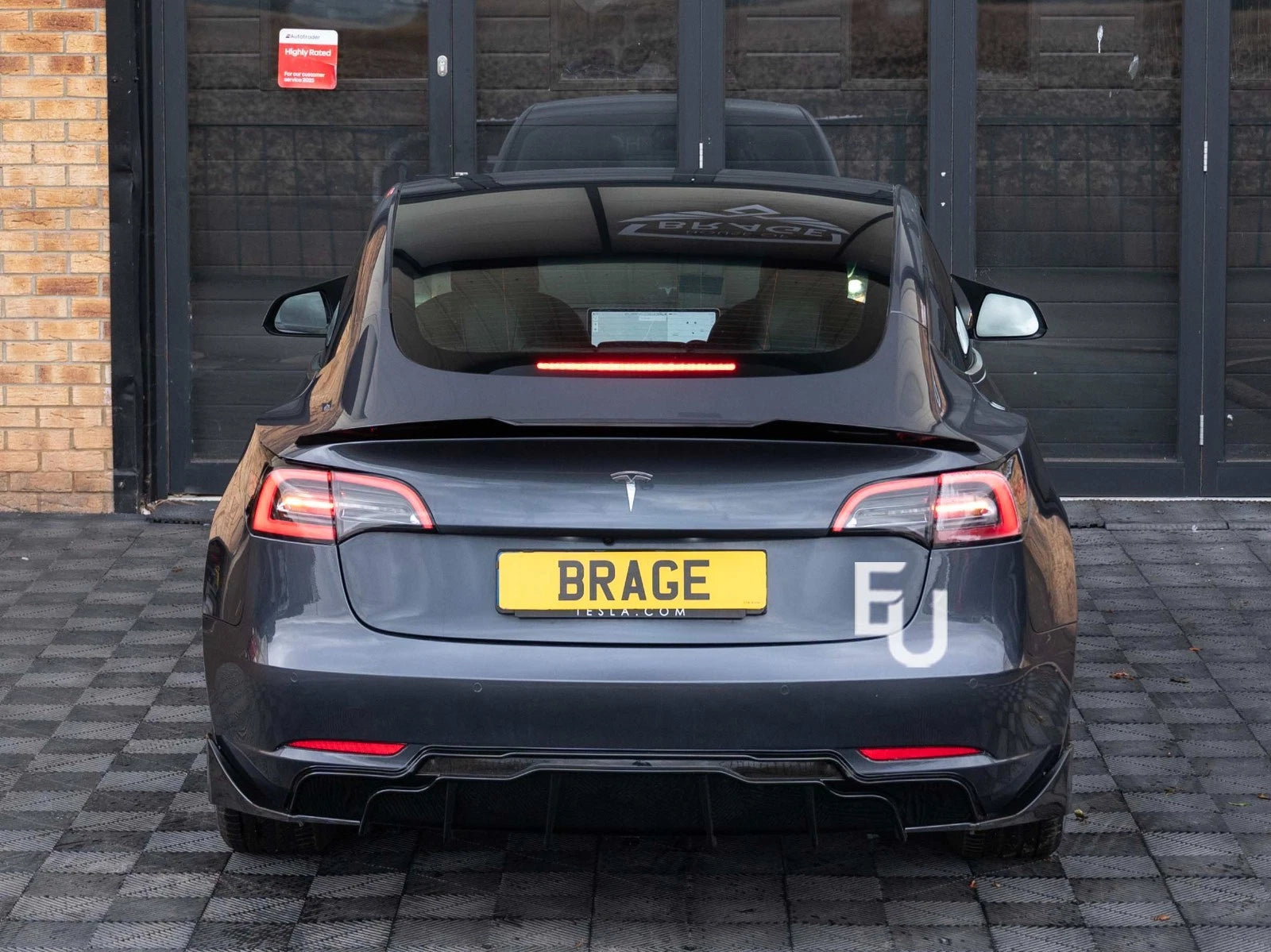 FOR TESLA MODEL 3 AERO KIT FRONT SPLITTER REAR DIFFUSER SKIRT BODYKIT BODY KIT
