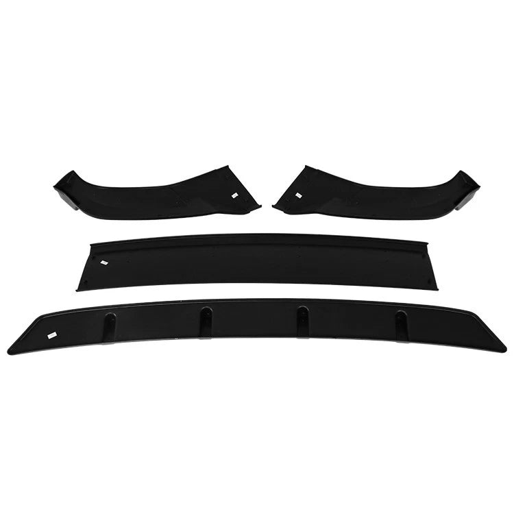 FOR AUDI Q5 FY S LINE FRONT BUMPER SPOILER LIP SPLITTER KIT GLOSS BLACK 2021-24