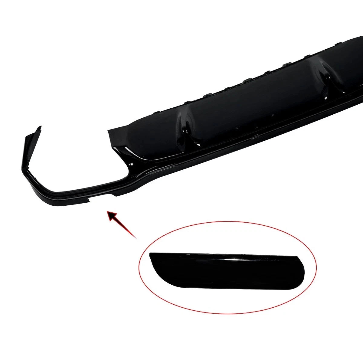 FOR MERCEDES E CLASS W213 LCI SALOON ESTATE E63 LOOK AMG REAR DIFFUSER 2021+