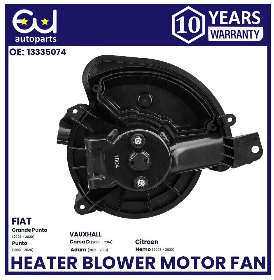 HEATER BLOWER MOTOR FAN FOR VAUXHALL CORSA D CORSA E PUNTO GRAND PUNTO ADAM