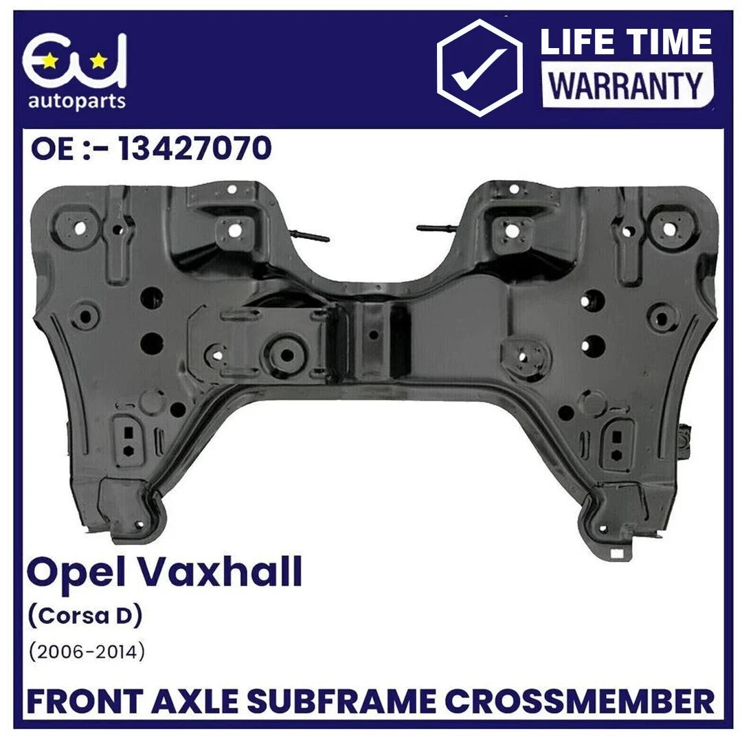 FRONT AXLE SUBFRAME CROSSMEMBER ENGINE CARRIER FOR OPEL VAUXHALL CORSA D 2006-14