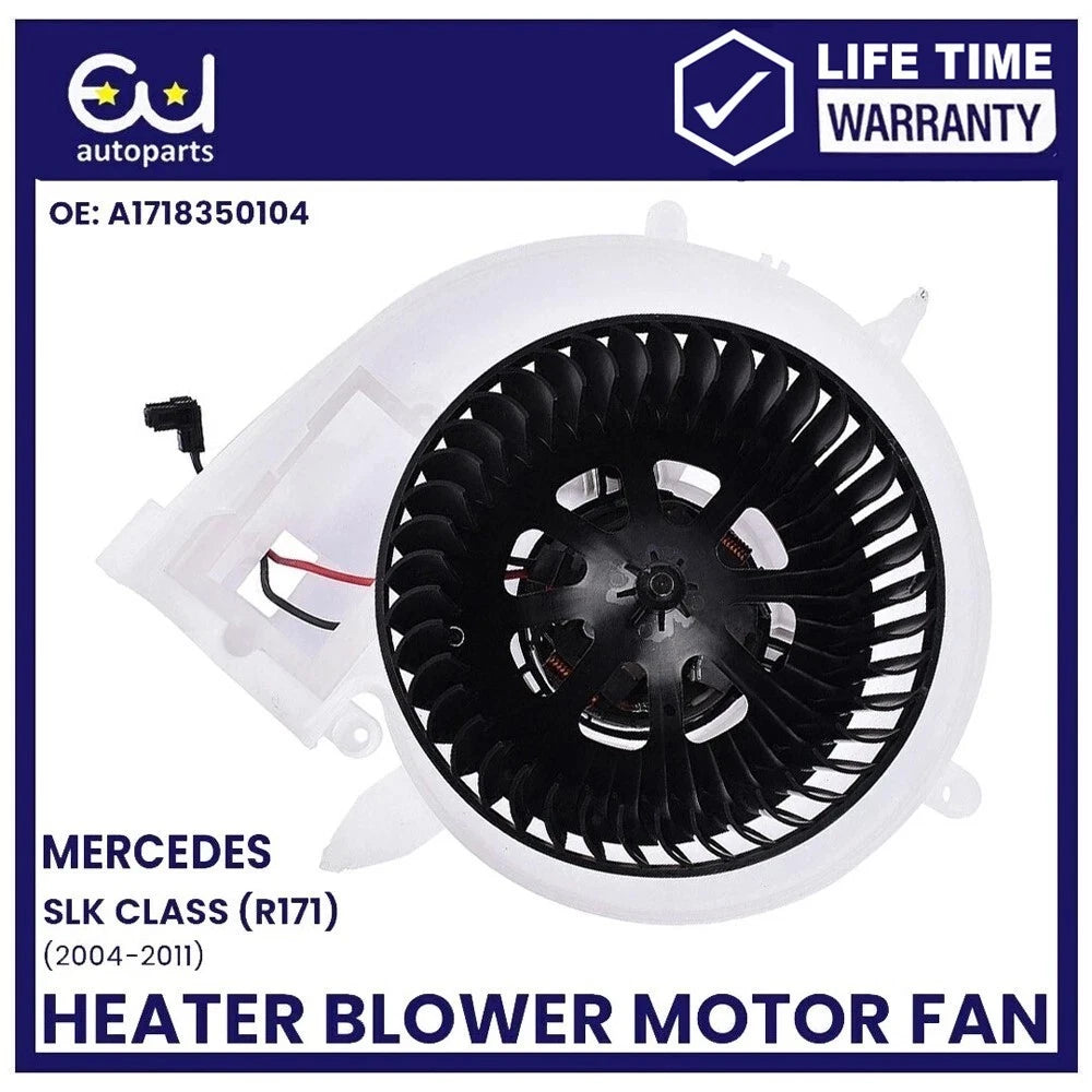 FOR MERCEDES BENZ SLK R171 HEATER MOTOR BLOWER UNIT FAN 1718350104 2004-2011 RHD