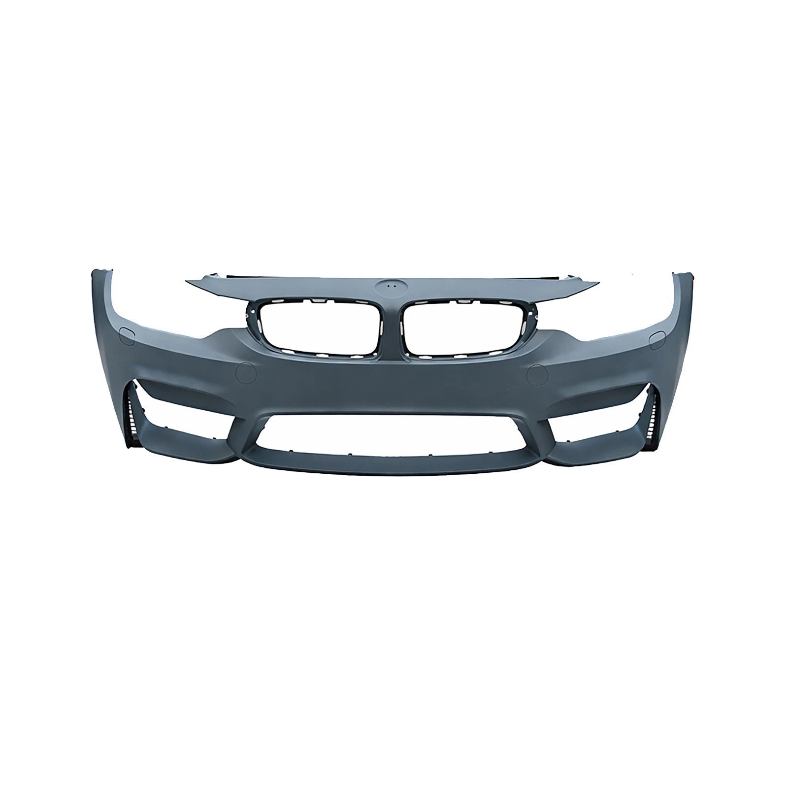 FOR BMW F30 F31 M3 STYLE UPGRADE FRONT BUMPER SPLITTER BODYKIT PRIMED 2011-2019