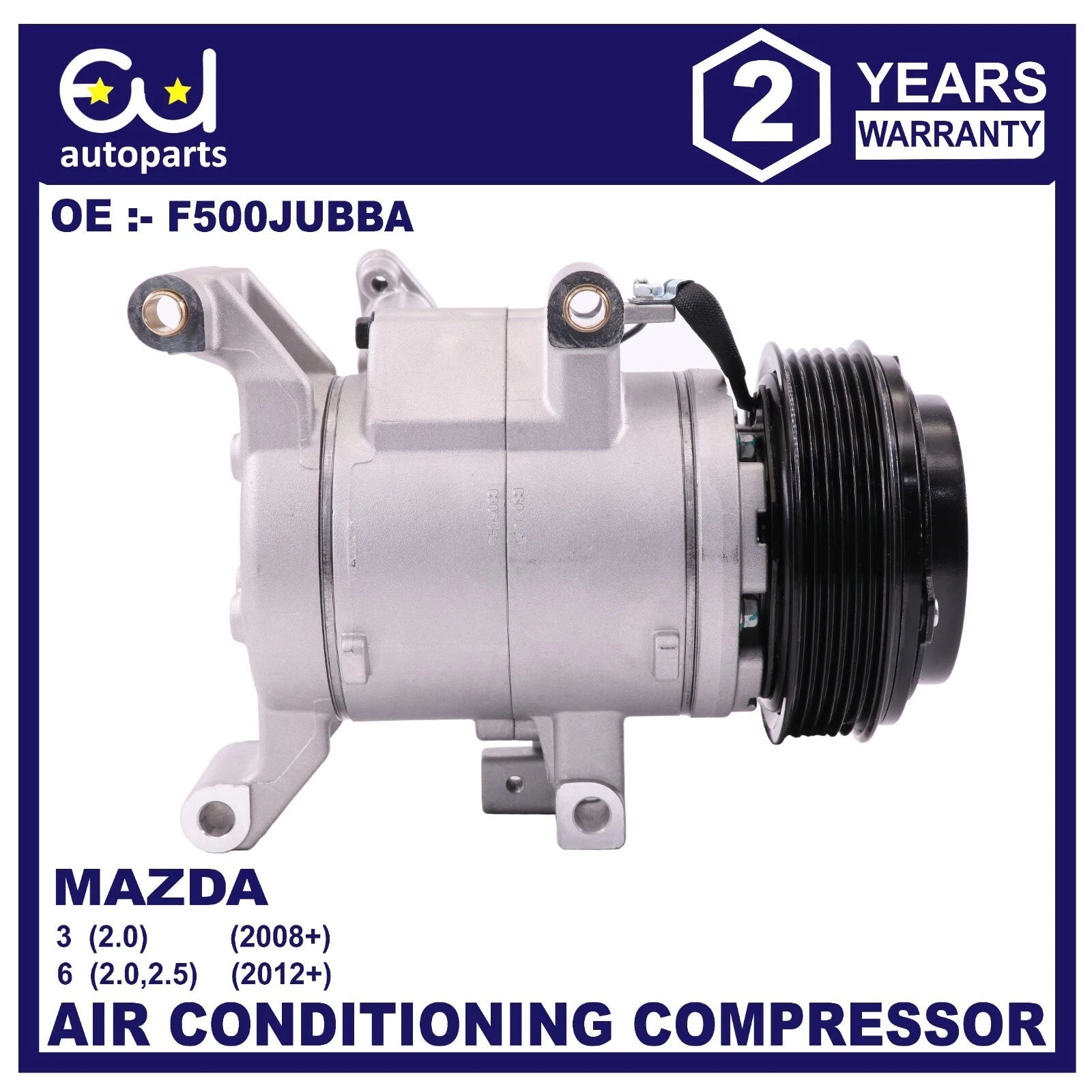 AIR CON AC A/C COMPRESSOR PUMP FOR MAZDA 3 MAZDA 6 MAZDA CX-5 2.0 2.5 2011+