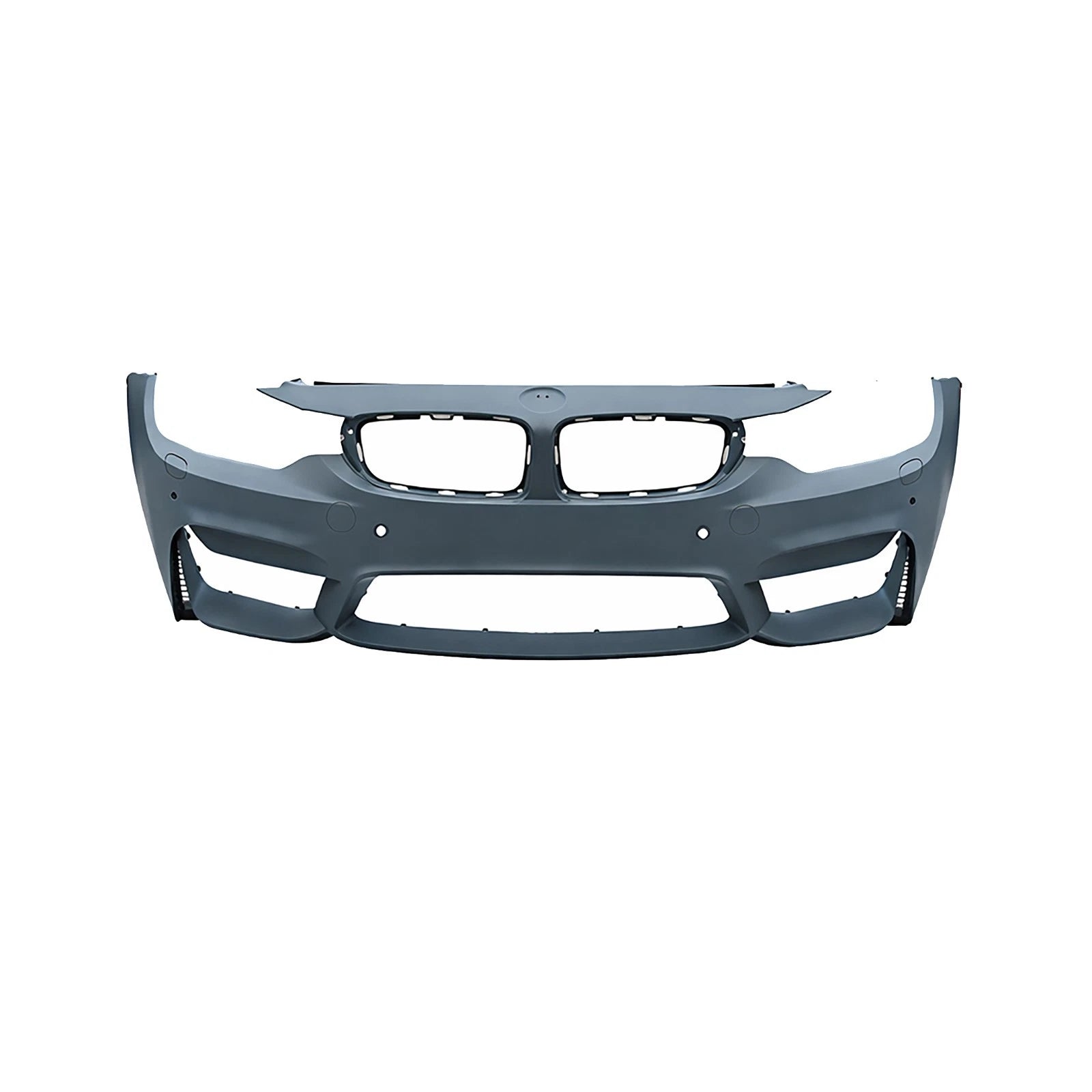 FOR BMW F30 F31 M3 CONVERSION FRONT BUMPER SPLITTER BODYKIT PRIMED PDC 2011-19