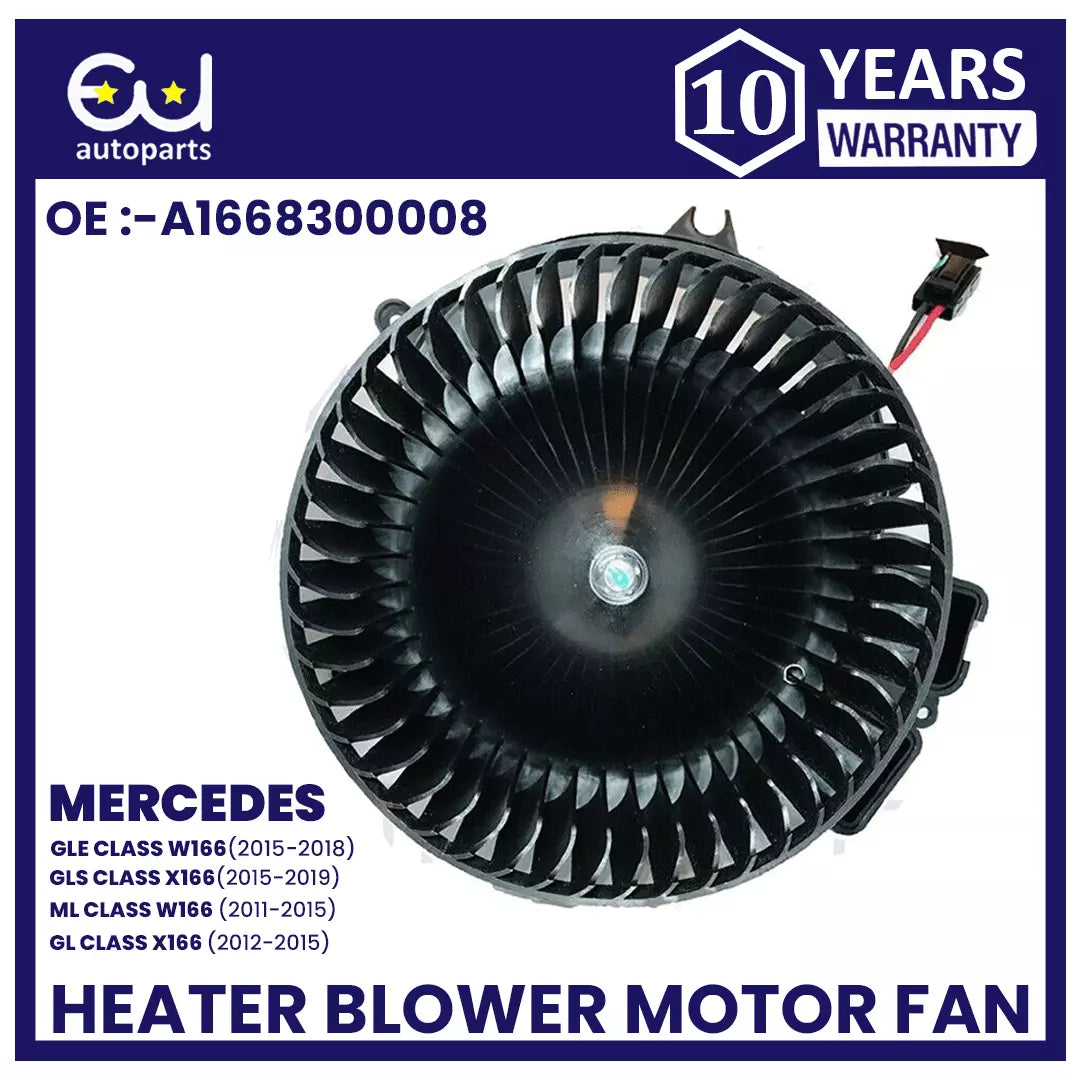 HEATER BLOWER MOTOR FAN FOR MERCEDES GLE GLS M GL CLASS X166 W166 A1669066100