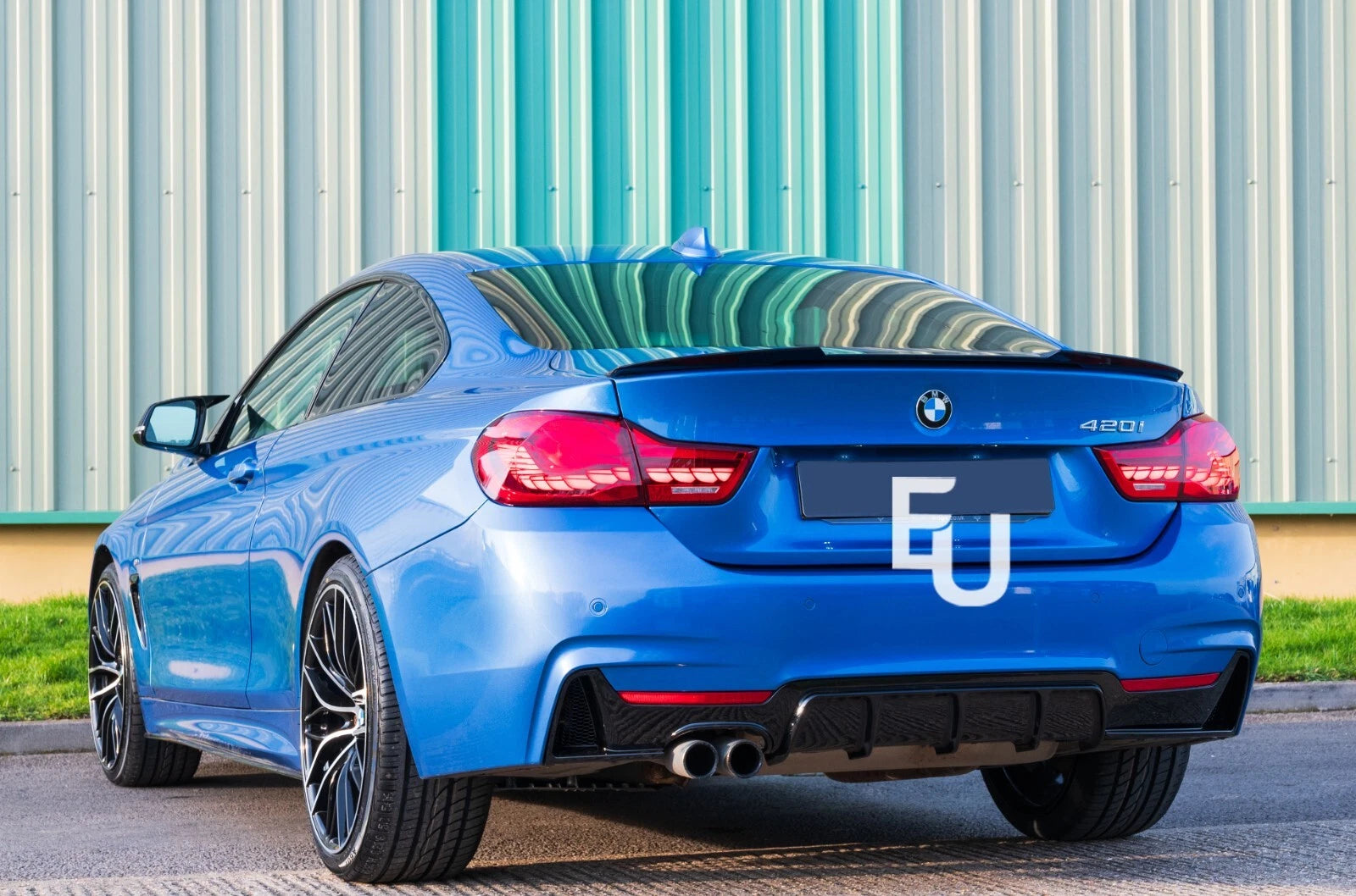 FOR BMW 4 SERIES F32 GLOSS BLACK M4 STYLE REAR BOOT SPOILER COUPE 2013-2020