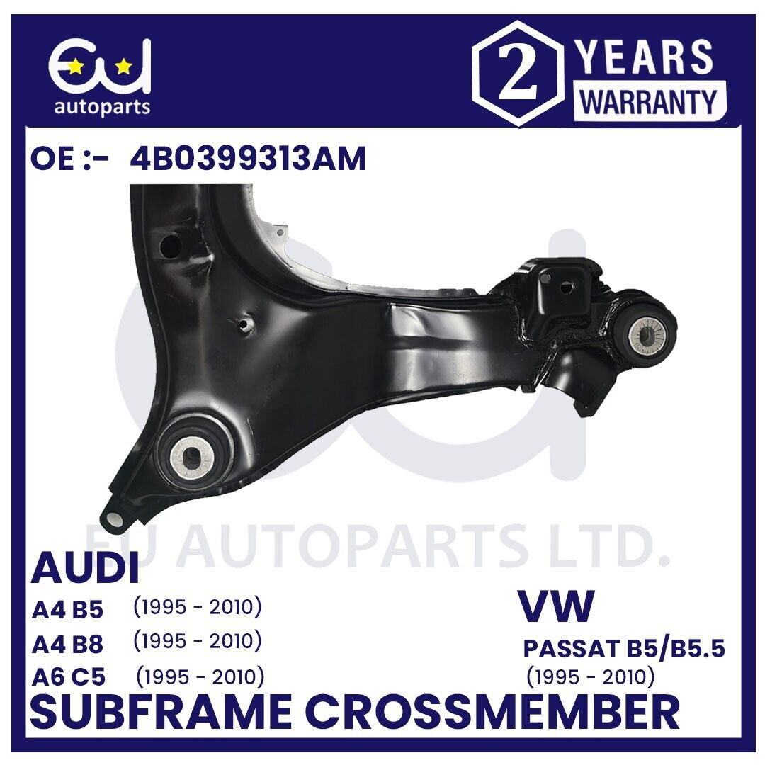 FRONT SUBFRAME CROSSMEMBER FOR AUDI A4 B5 A6 C5 VW PASSAT AUTOMATIC & 6SP MANUAL