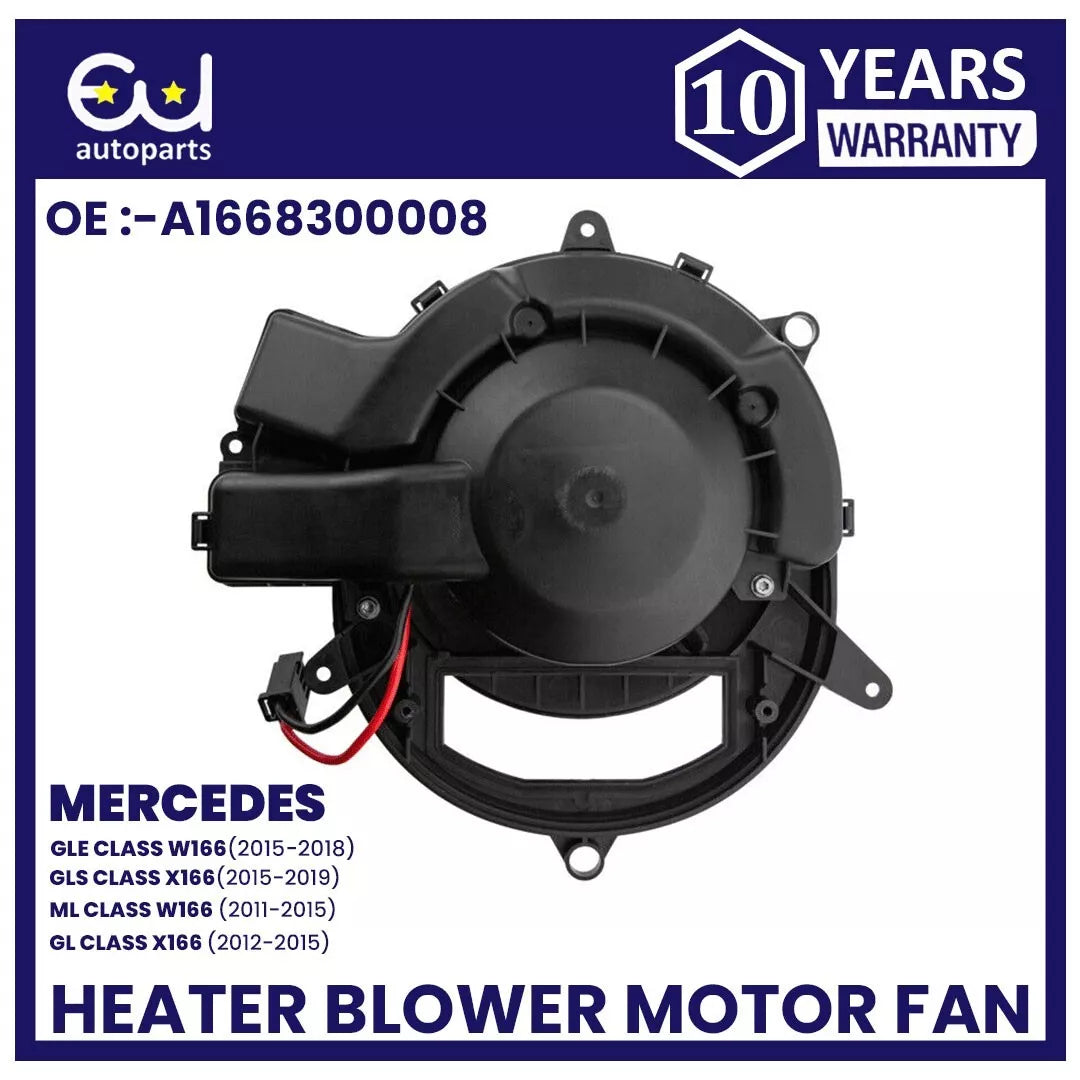 HEATER BLOWER MOTOR FAN FOR MERCEDES GLE GLS M GL CLASS X166 W166 A1669066100