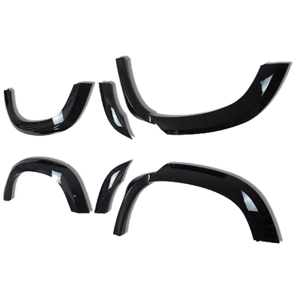 WIDE BODY WHEEL ARCH FLARES KIT GLOSS BLACK FOR LAND ROVER DEFENDER 110 L663 20+