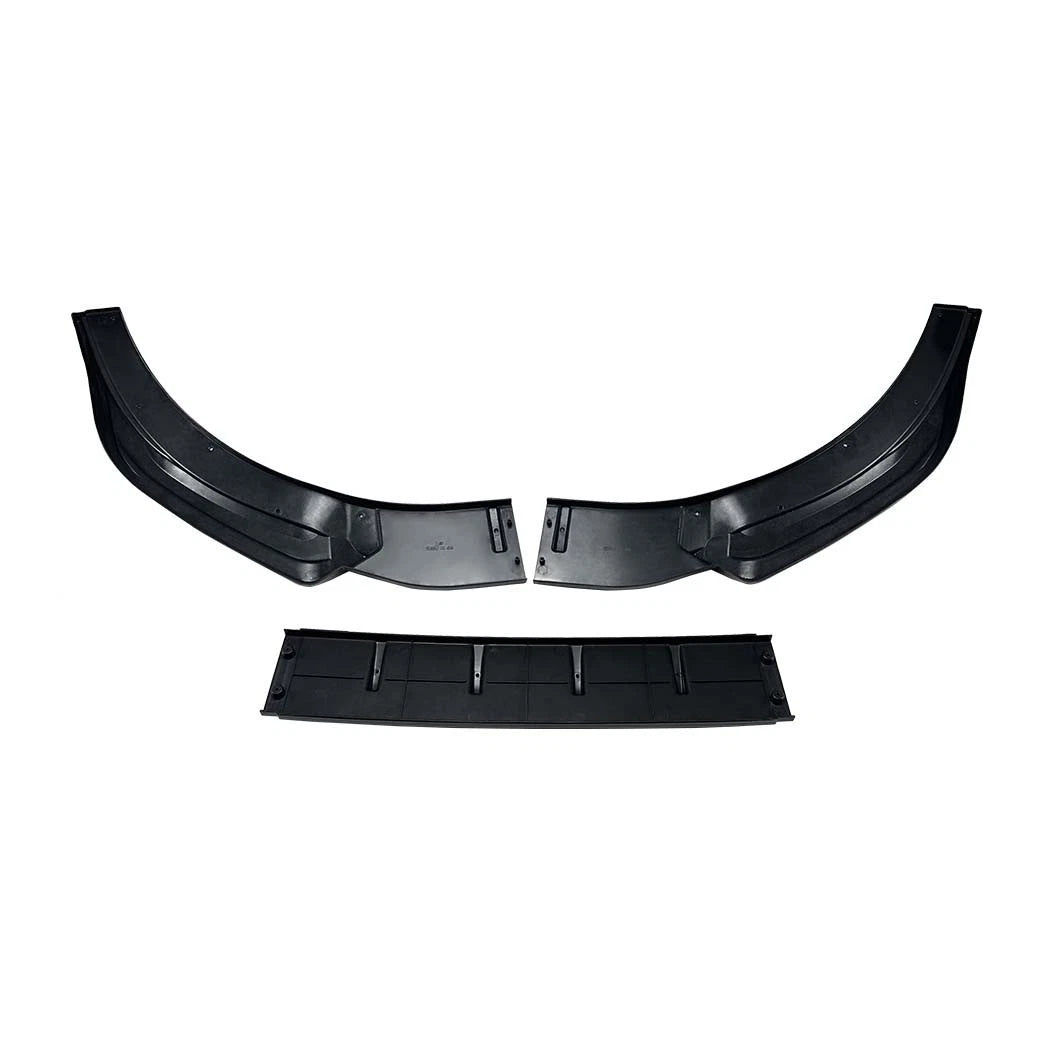 FOR VW GOLF MK8.5 GTI GTD R LINE FRONT SPLITTER SPOLER LIP KIT GLOSS BLK 2024+
