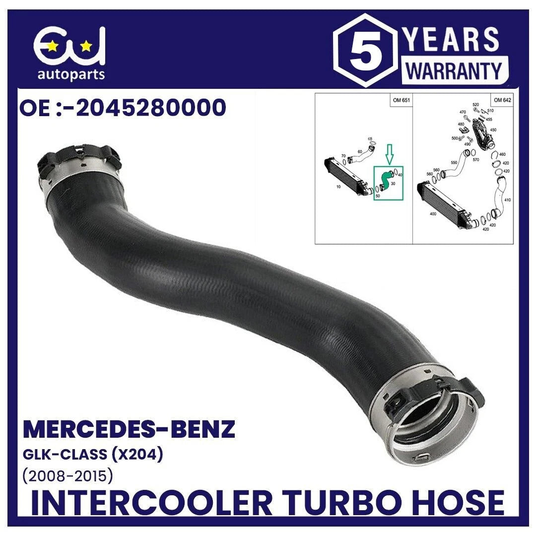 TURBO INTERCOOLER HOSE PIPE FOR MERCEDES GLK 200 CDI 220 CDI 250 CDI 2.1 D