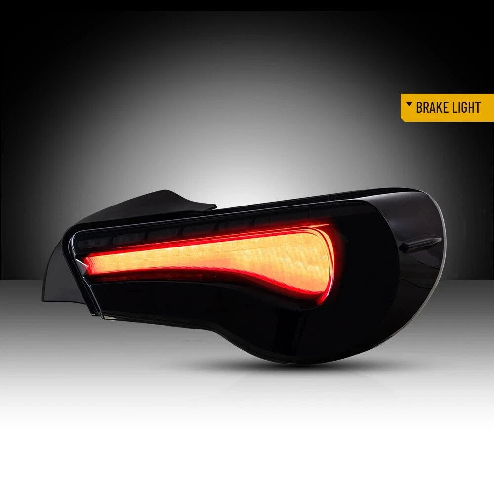 GTS SMOKE LED REAR LIGHTS FOR TOYOTA 86 GT86 SUBARU BRZ 2012-2020 TAIL LAMPS