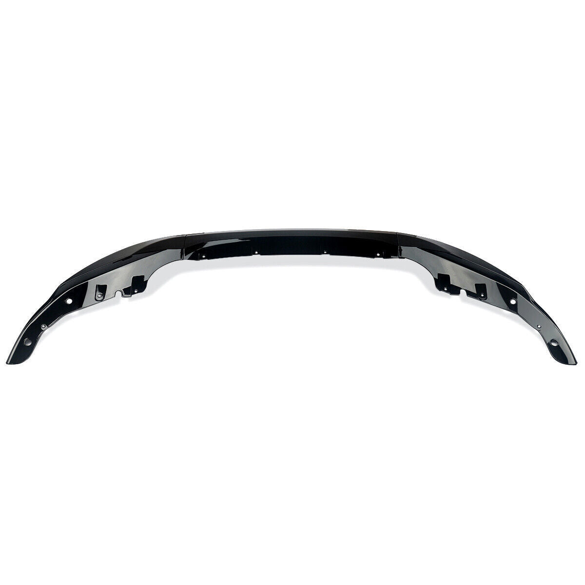 FOR BMW 4 SERIES G22 G23 M SPORT FRONT SPLITTER BUMPER LIP SPOILER GLOSS BLACK