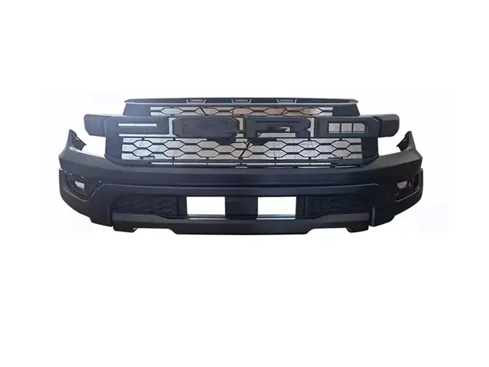 MATTE BLACK RAPTOR STYLE BUMPER WHEEL ARCHES BODYKIT KIT FOR FORD RANGER T9 22+