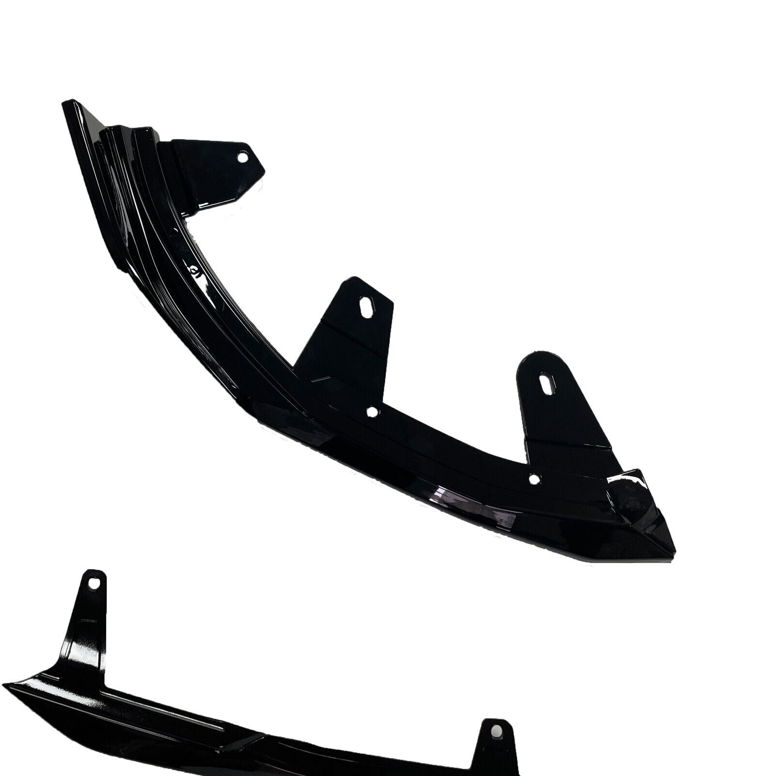 FOR BMW 2 SERIES G42 G43 M SPORT FRONT BUMPER SPLITTER LIP SPOILER GLOSS BLK 21+