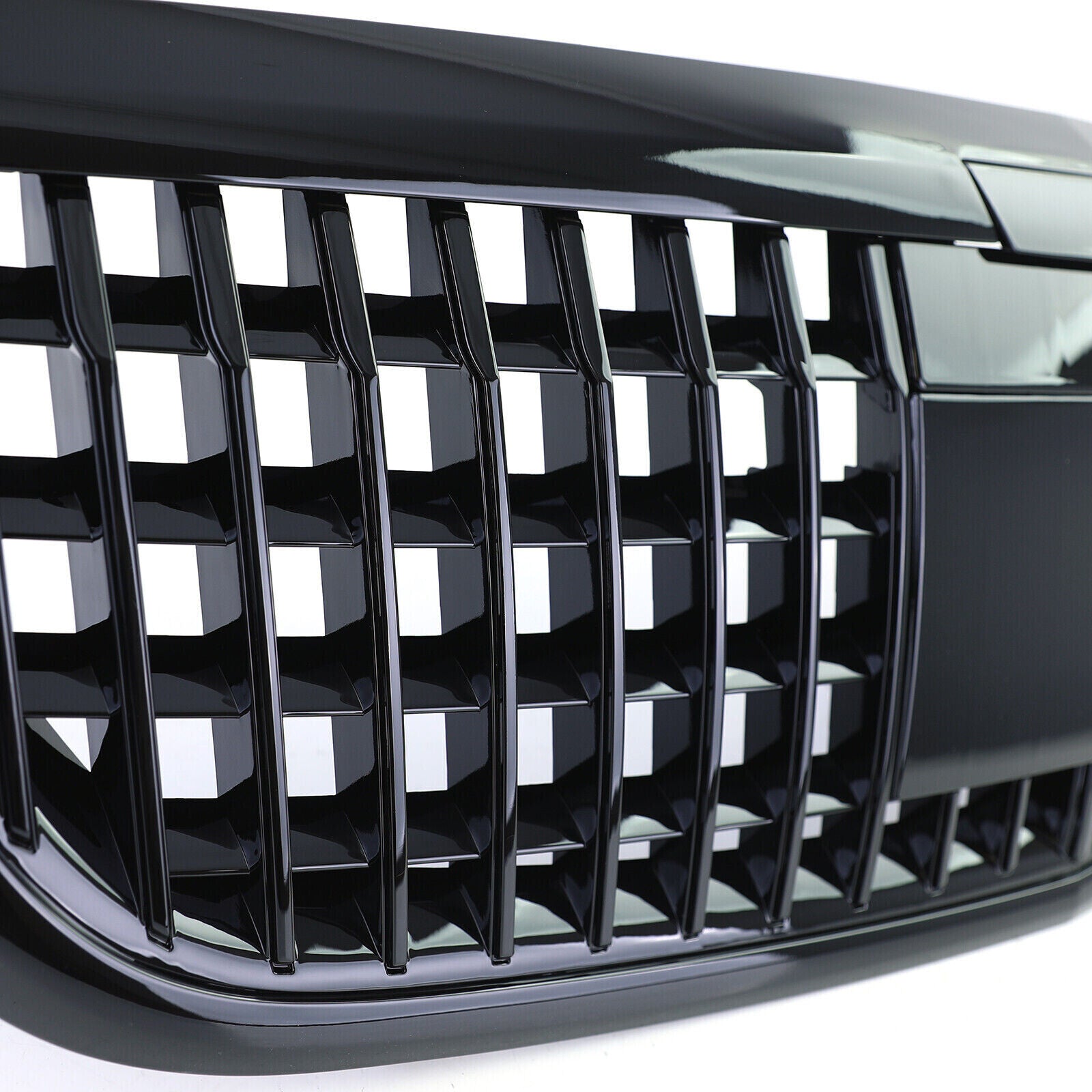 FOR MERCEDES BENZ S CLASS W222 S350 14+ MAYBACH STYLE FRONT GRILL GRILLE BLACK