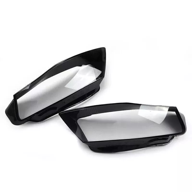 FOR AUDI A4 B8 08-2012 FRONT LEFT RIGHT SIDE HEADLIGHT HEADLAMP LENS COVER CLEAR