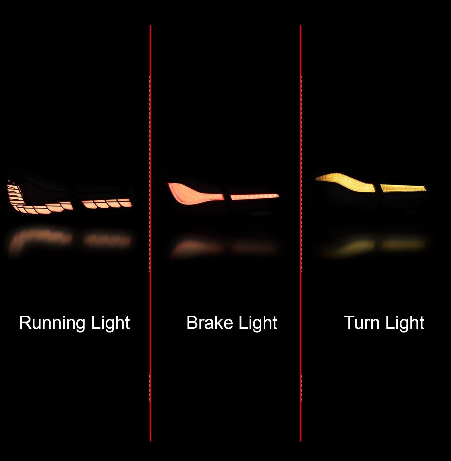 Smoked OLED GST Tail Lights for BMW 5 Series F10 M5 2010-2017 Rear Lamps