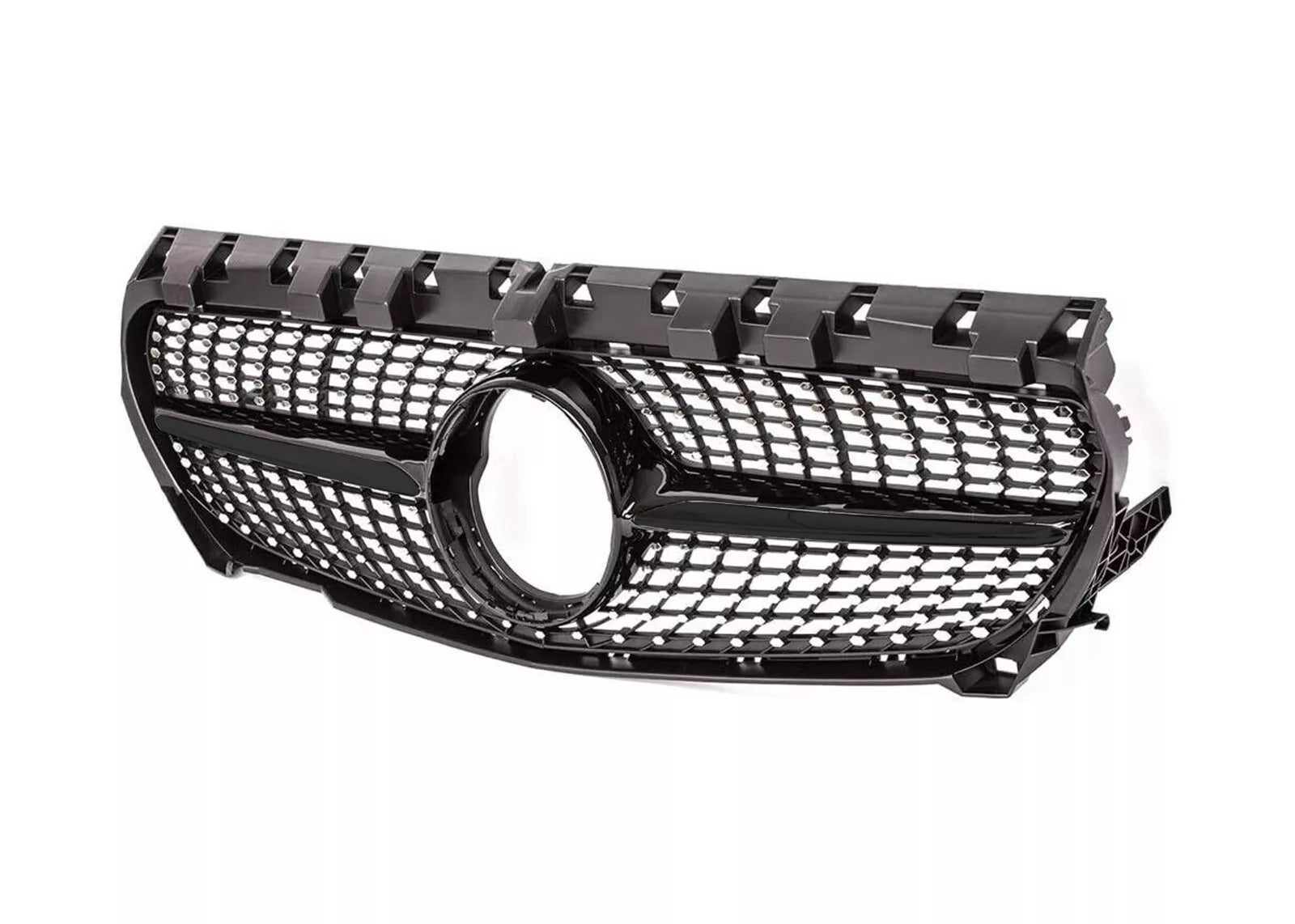 FOR MERCEDES CLA CLASS W117 C117 13-19 FRONT GRILLE GRILL BLACK DIAMOND STYLE