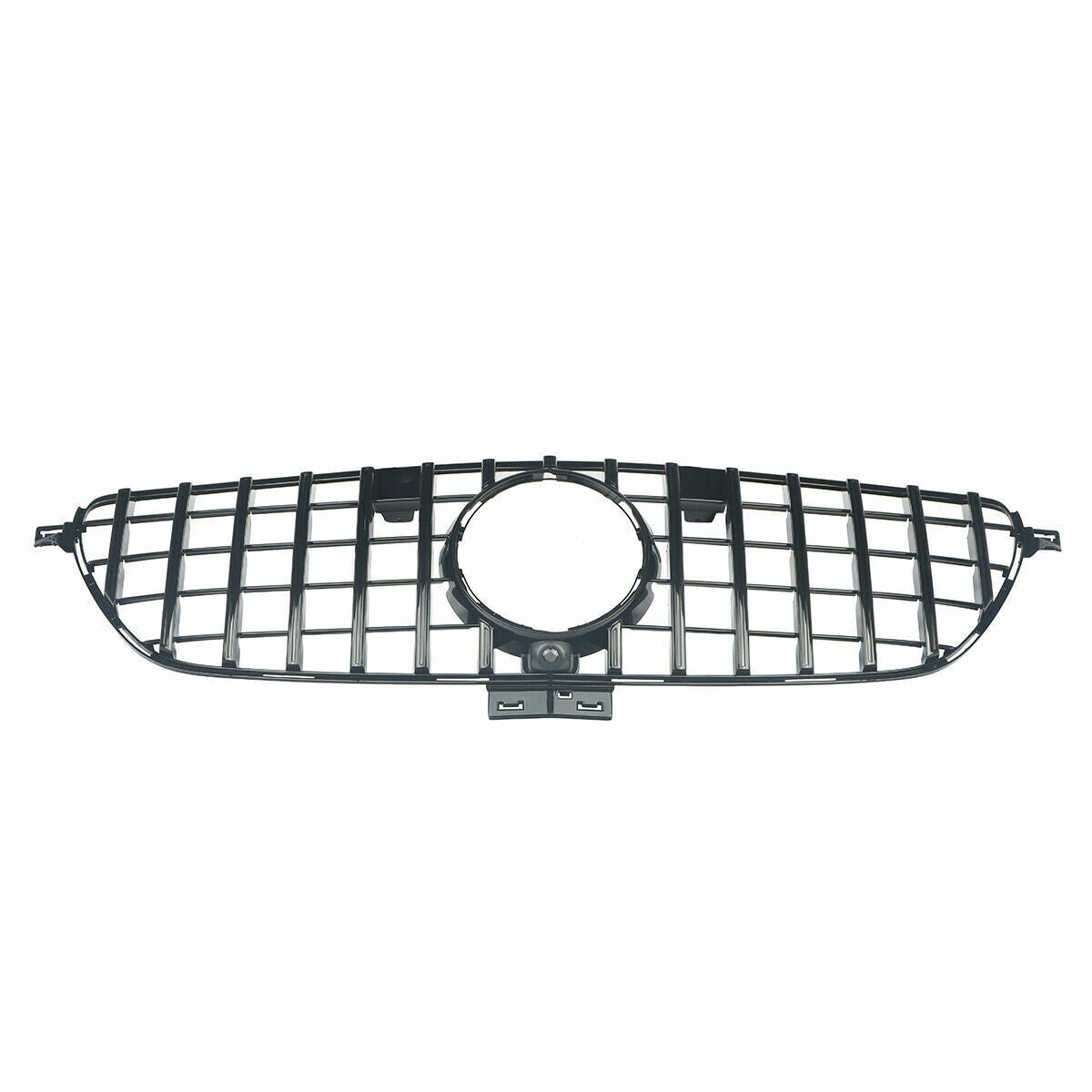 FOR MERCEDES GLE CLASS C292 COUPE FRONT GRILLE GRILL GT STYLE GLOSS BLACK 2015+