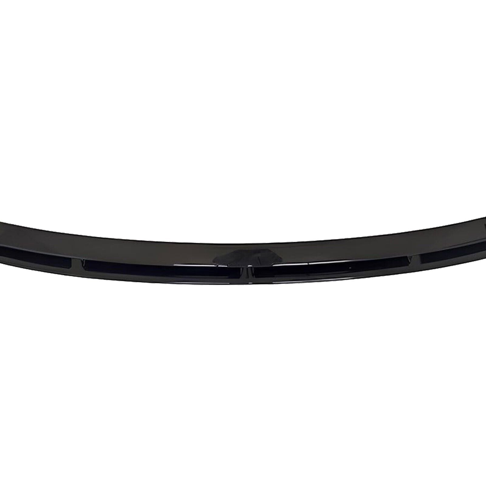 FRONT LIP SPLITTER B STYLE GLOSS BLACK FOR MERCEDES C CLASS W205 C205 A205 2019+