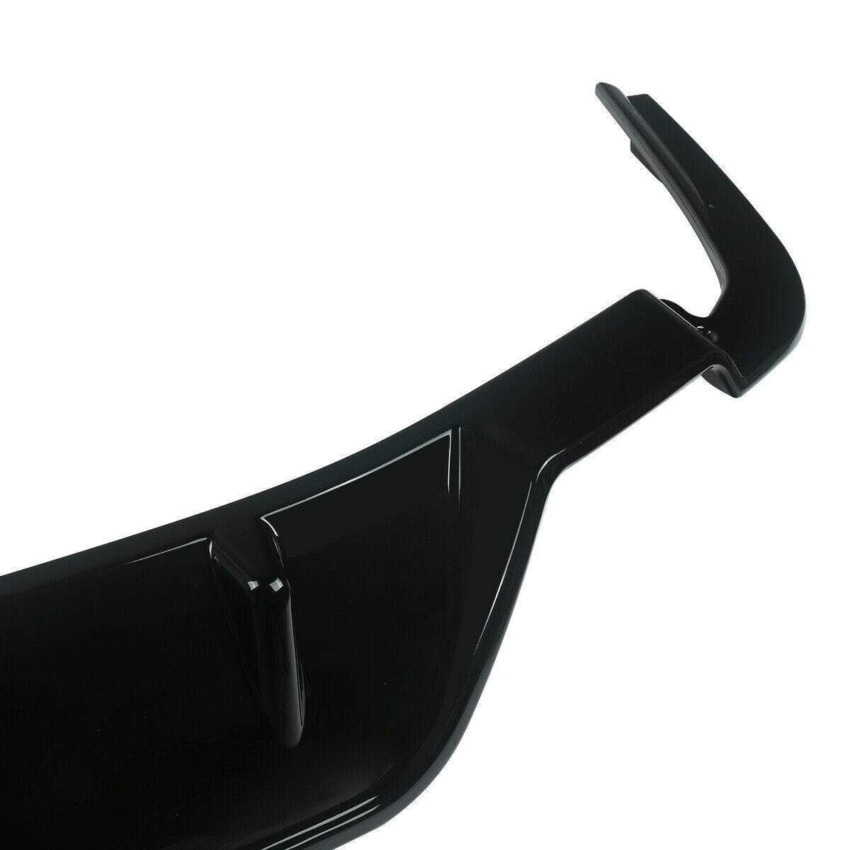 FOR BMW X3 G01 M SPORT 2018+ GLOSS BLACK REAR BUMPER DIFFUSER LIP